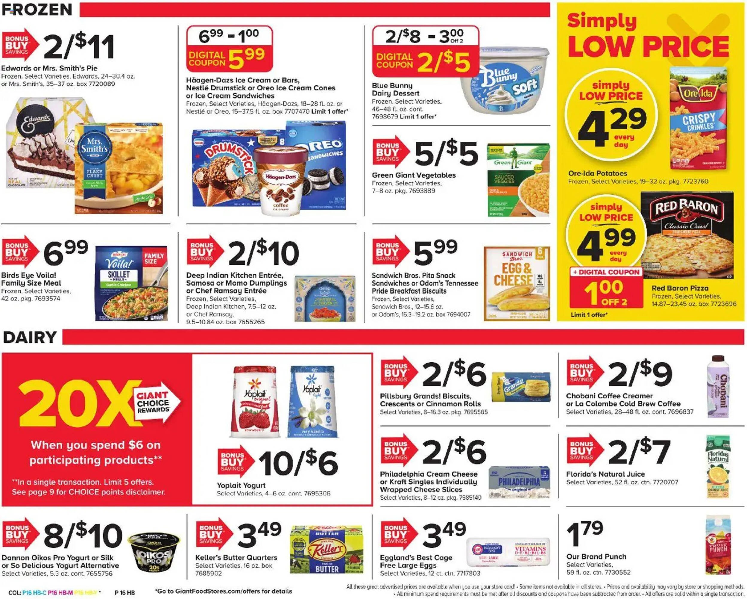 GIANT weekly ad