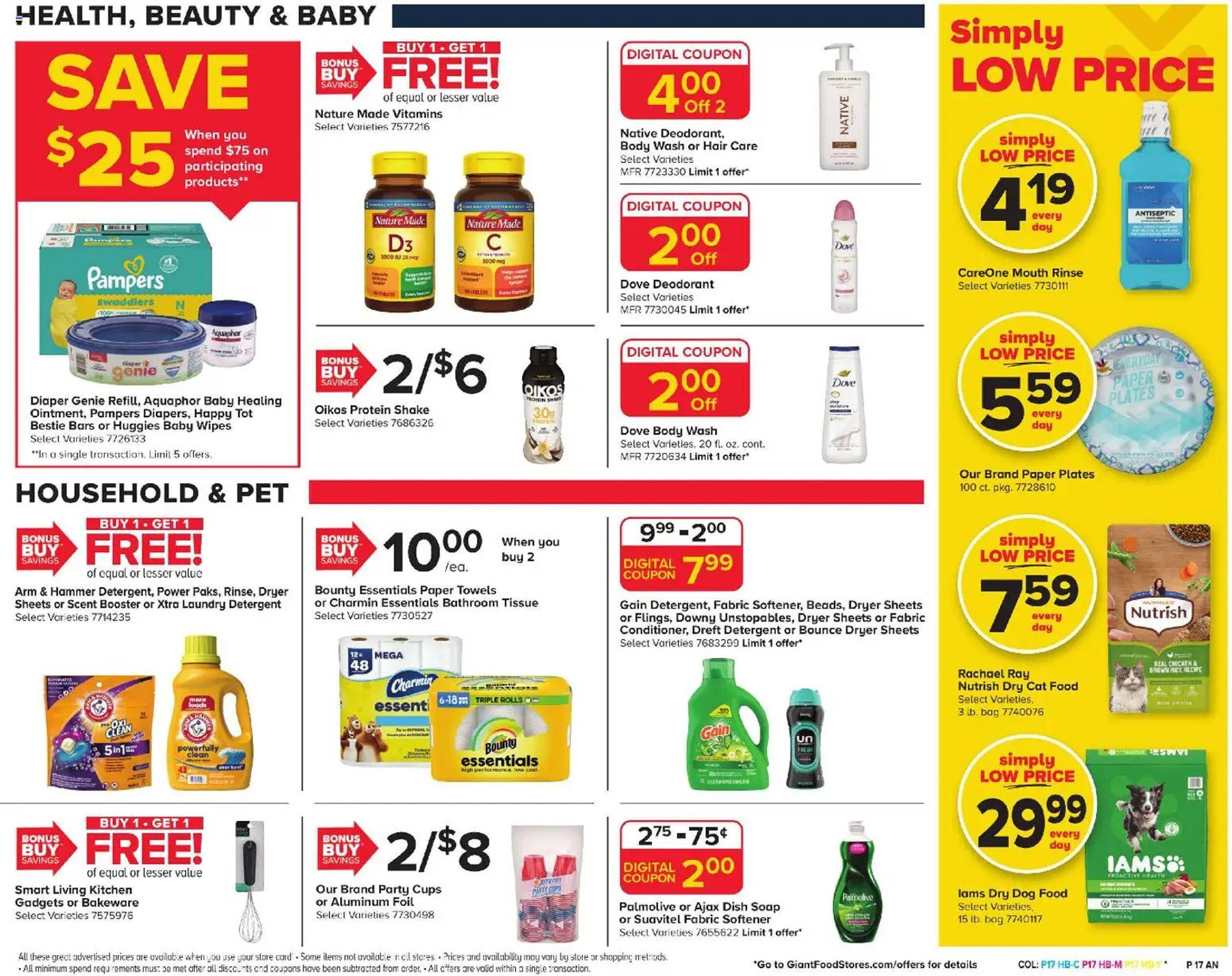GIANT weekly ad