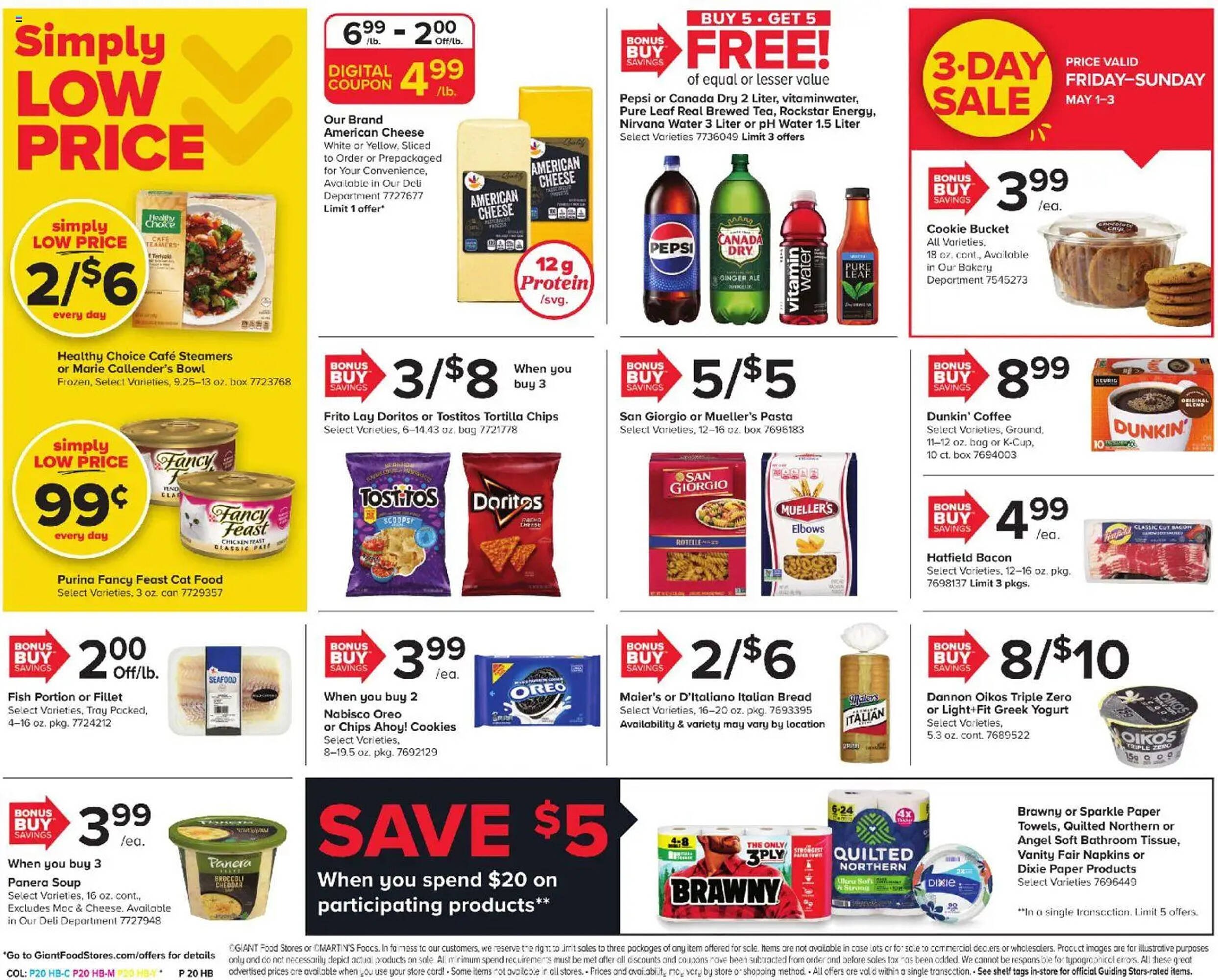 GIANT weekly ad