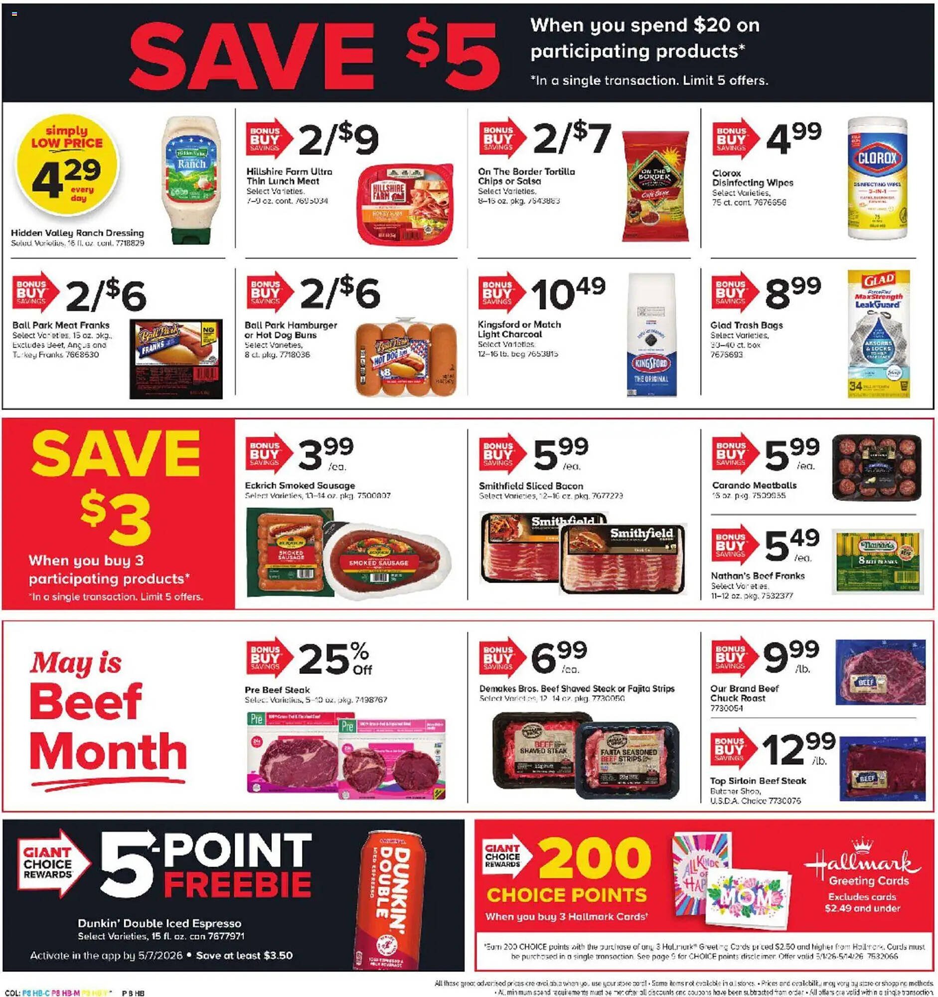 GIANT weekly ad