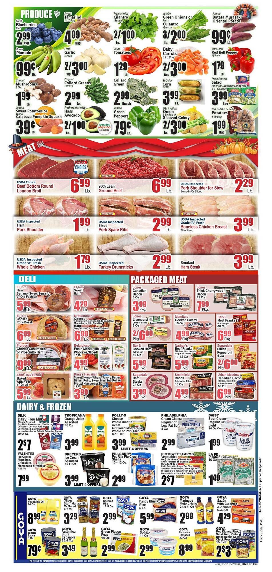 Food Universe circular