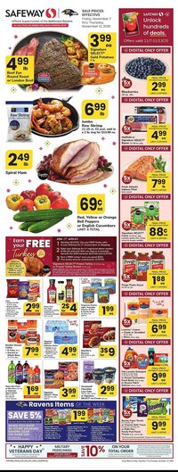 Safeway weekly ad (2025-11-07 - 2025-11-13)
