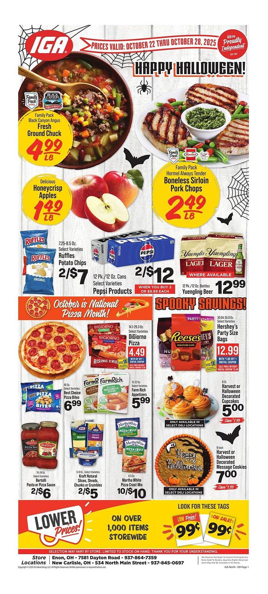 IGA weekly ad (2025-10-22 - 2025-10-28) | 1