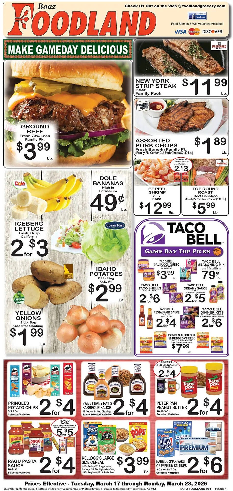 Foodland weekly ad