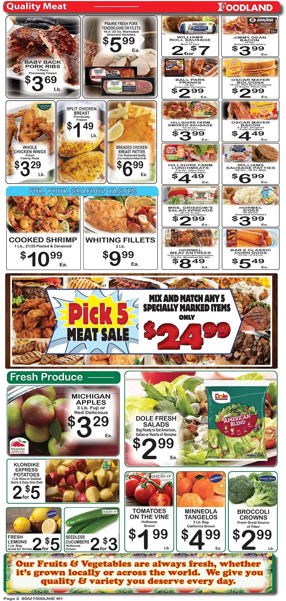 Foodland weekly ad