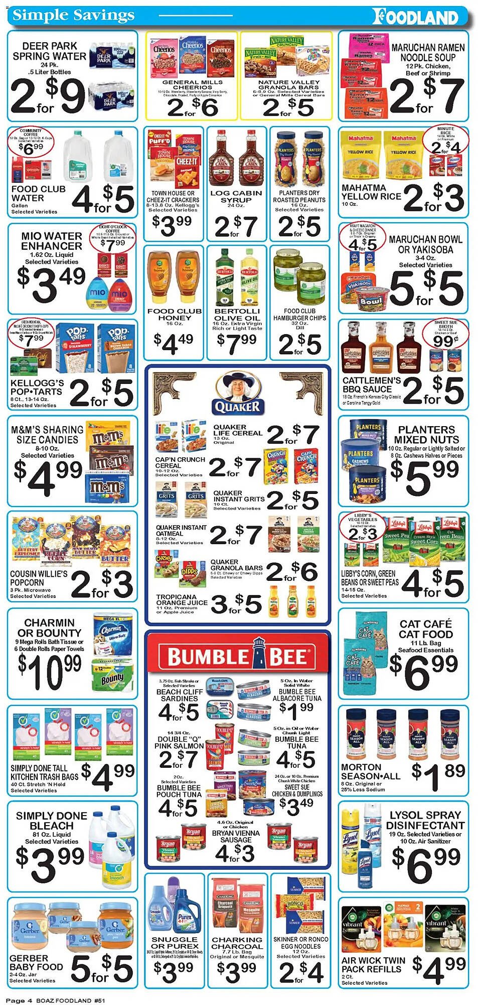 Foodland weekly ad