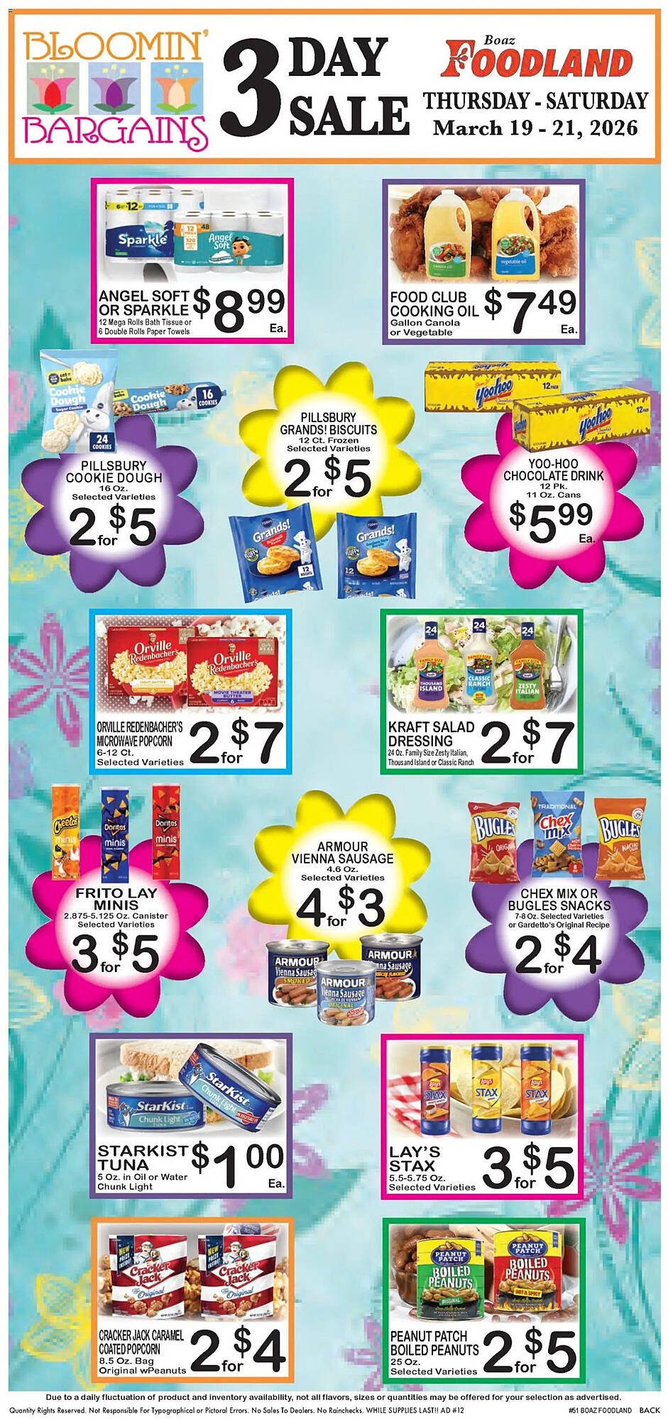 Foodland weekly ad