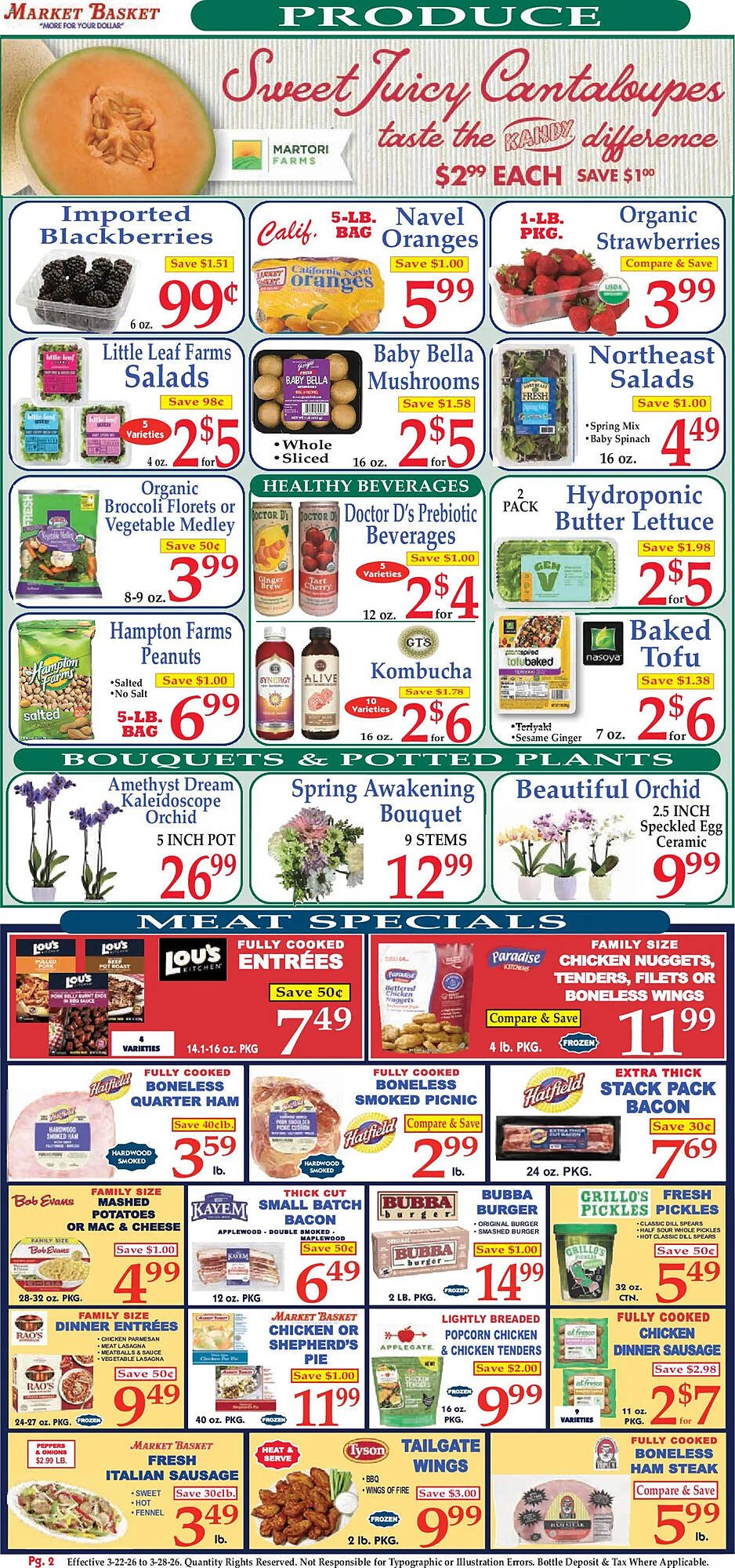 Market Basket weekly ad