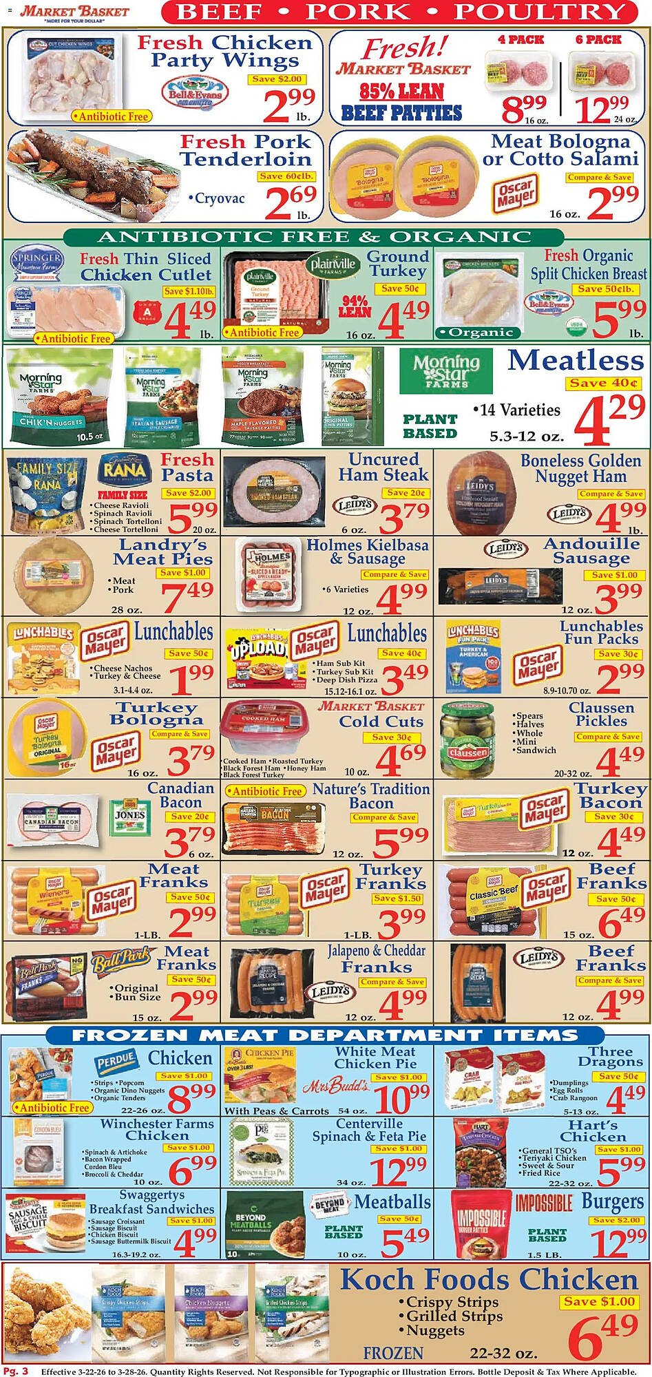 Market Basket weekly ad