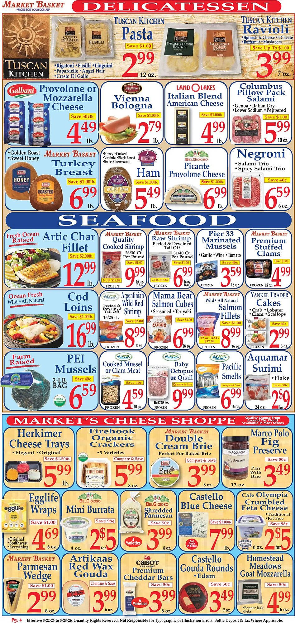 Market Basket weekly ad