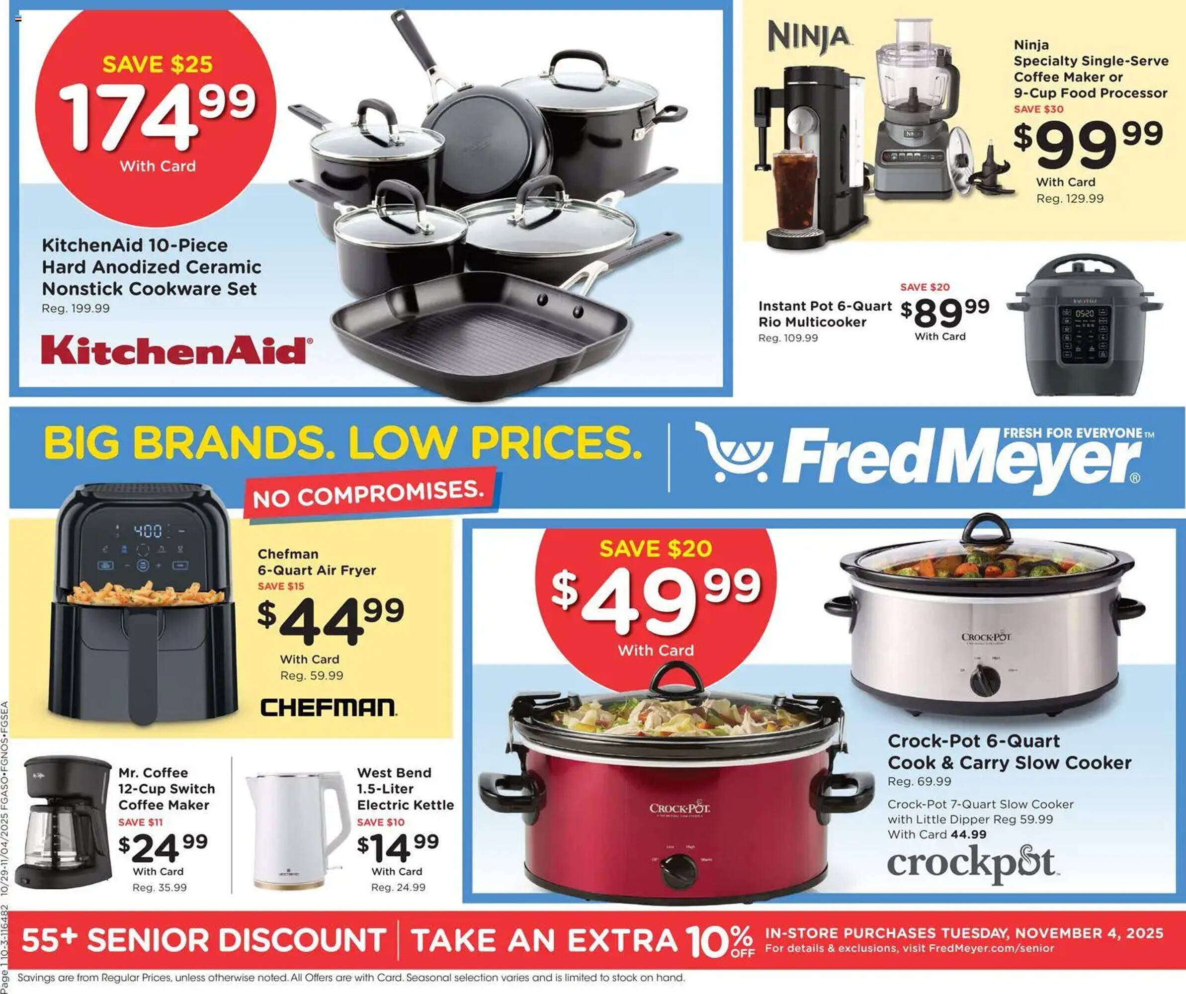 Fred Meyer weekly ad (2025-10-29 - 2025-11-05) | 1