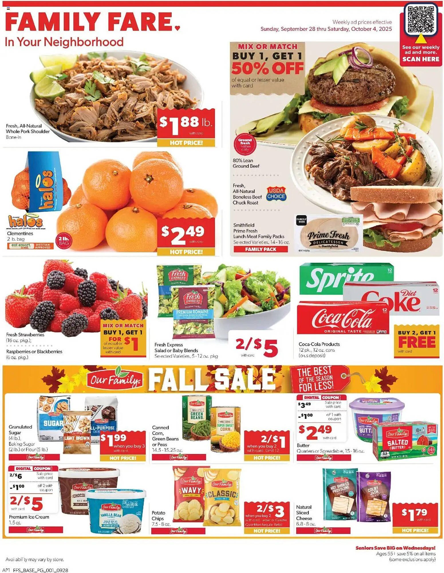 Family Fare weekly ad (2025-09-28 - 2025-10-04) | 1