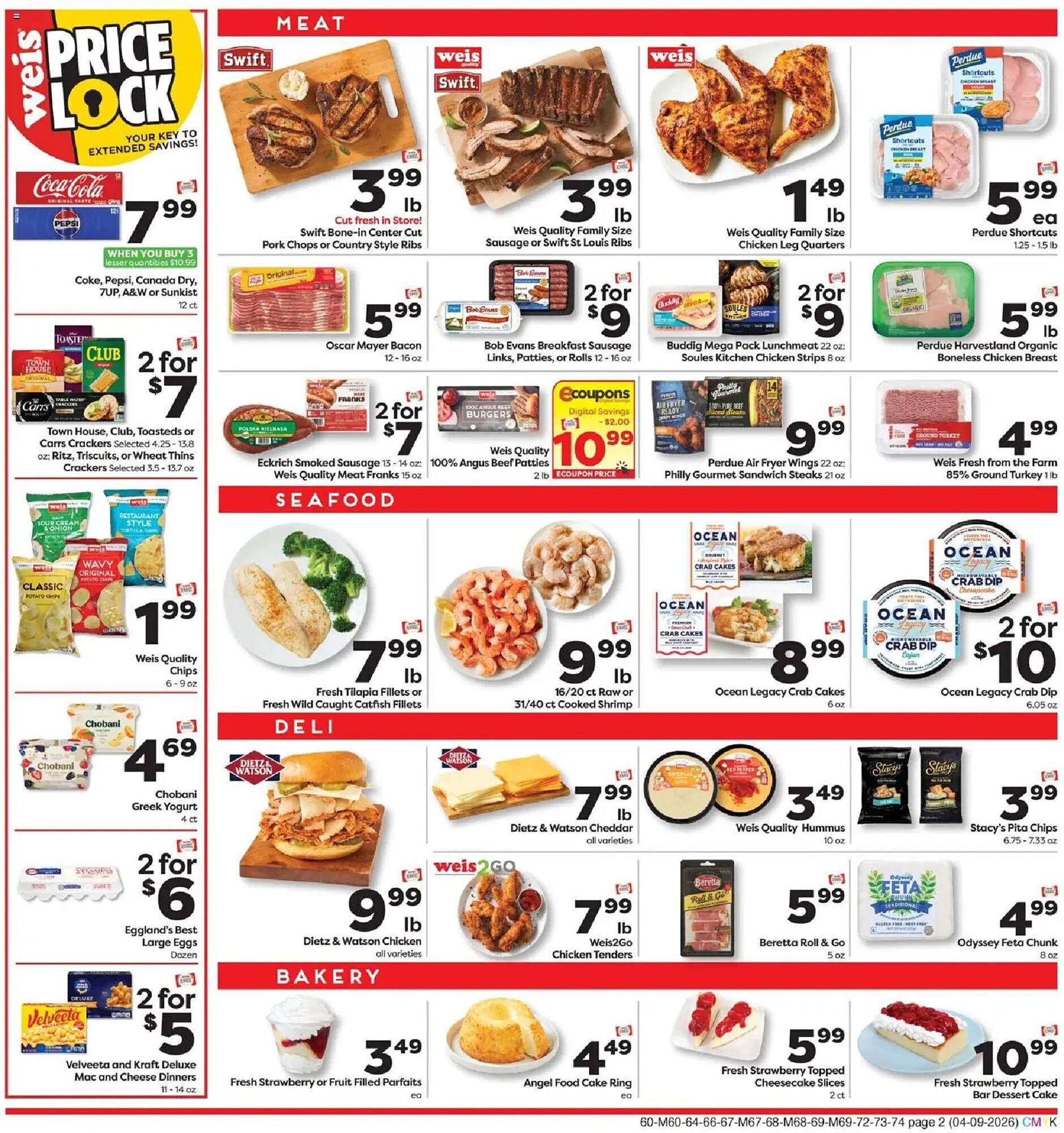 Weis Markets weekly ad