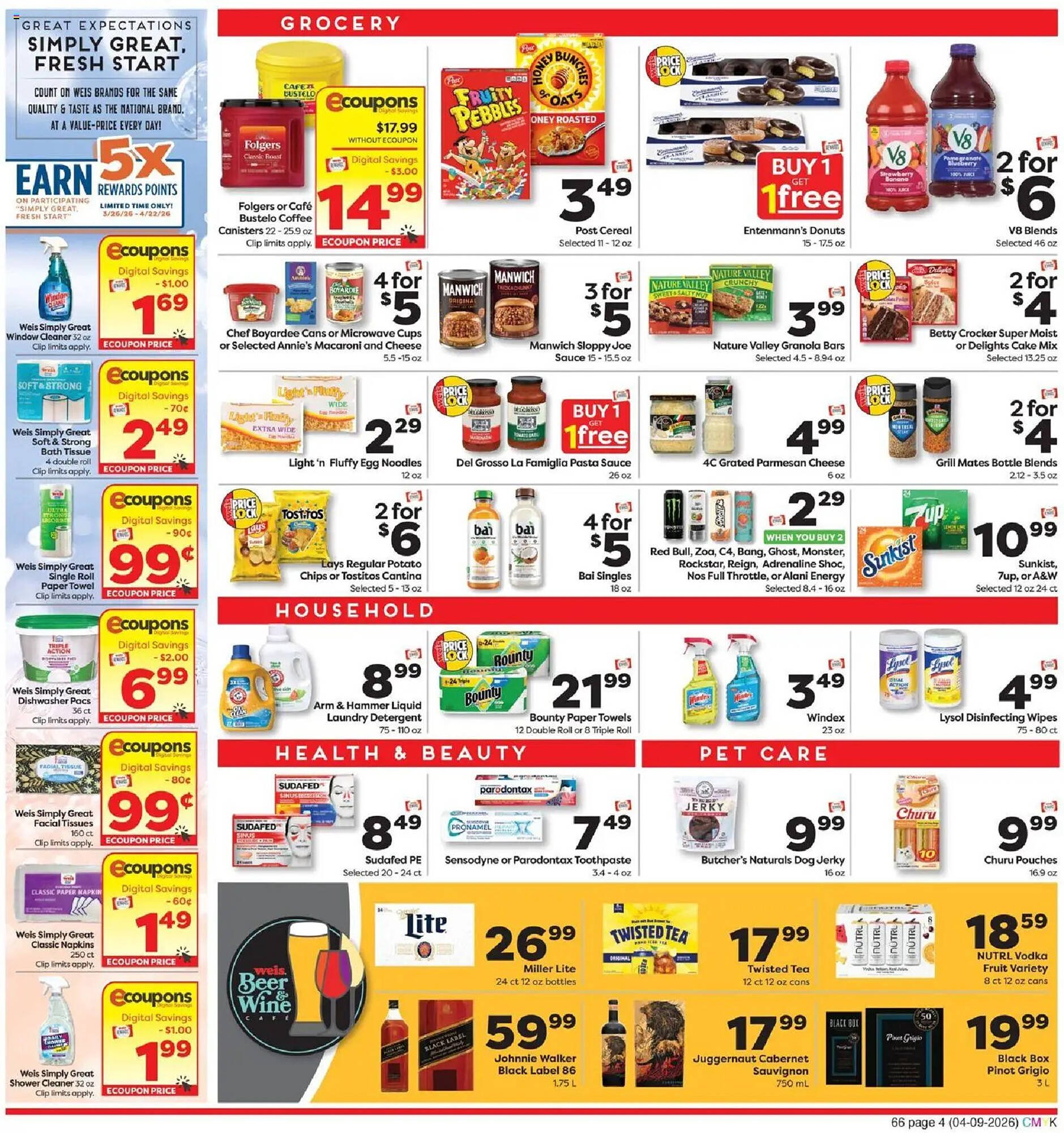 Weis Markets weekly ad