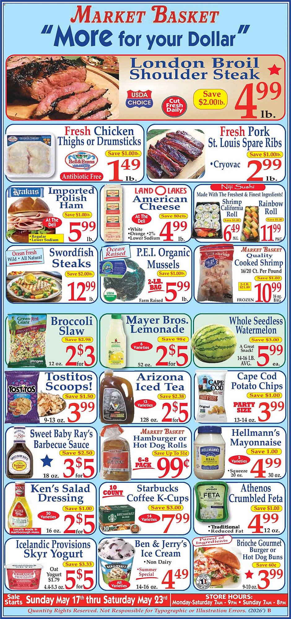 Market Basket weekly ad