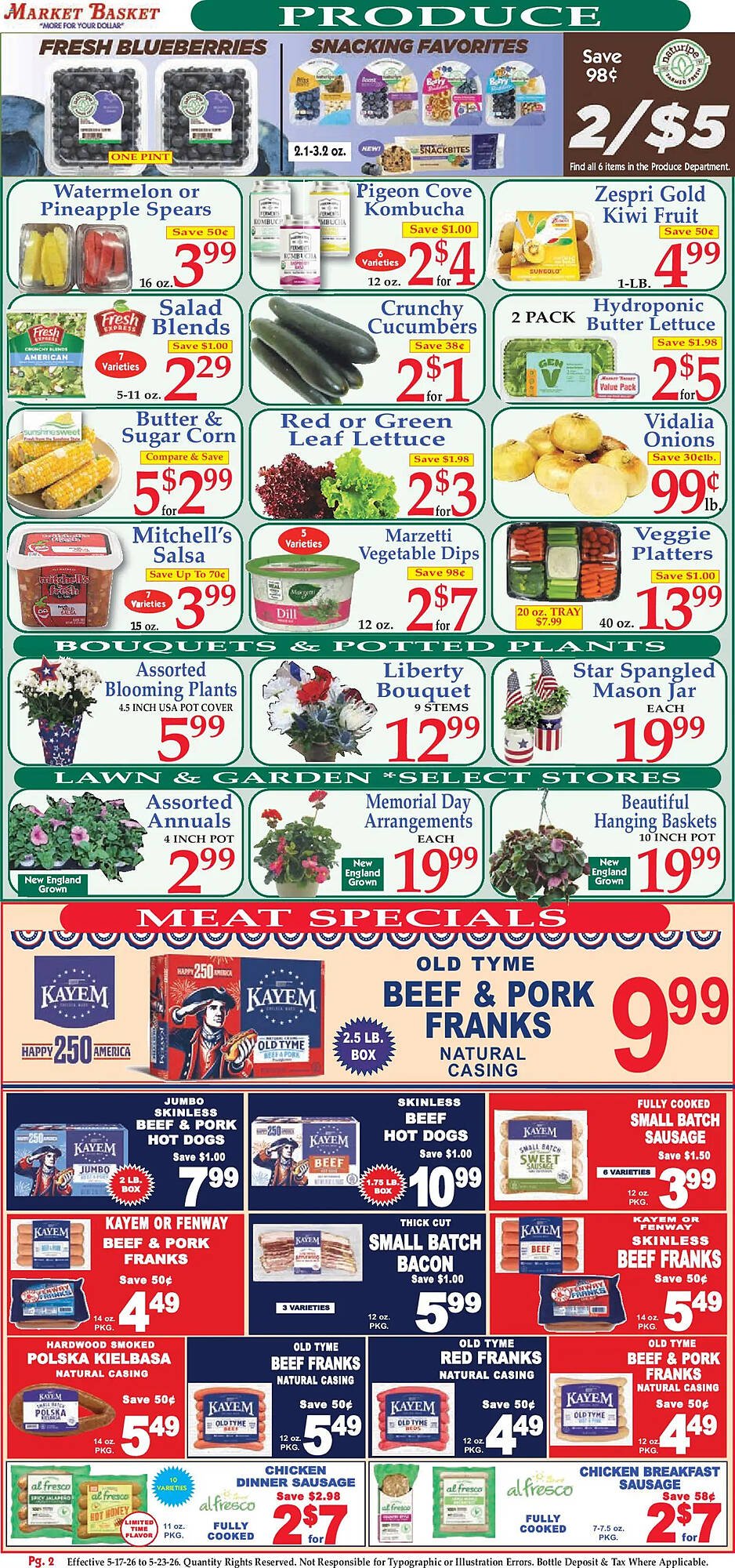 Market Basket weekly ad