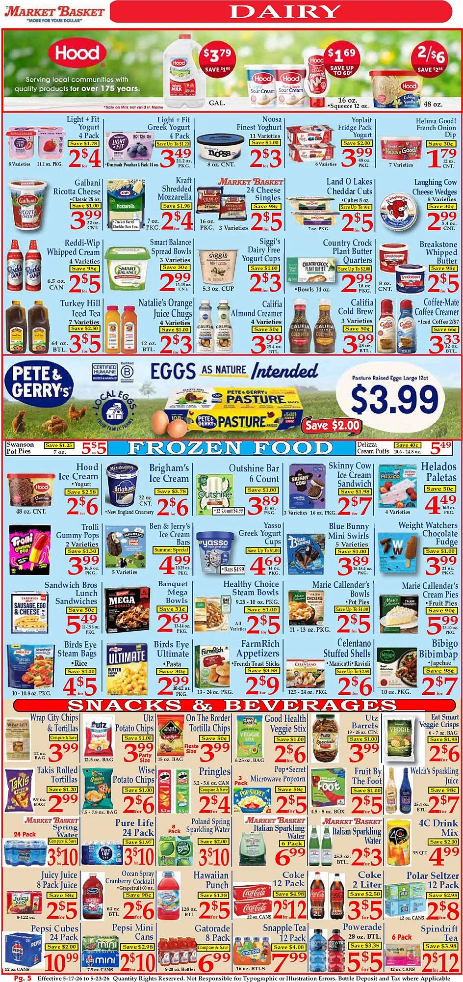 Market Basket weekly ad