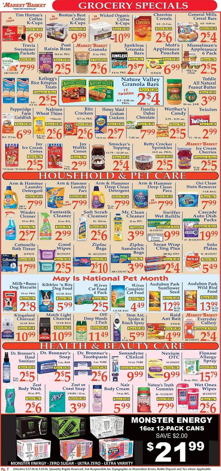Market Basket weekly ad