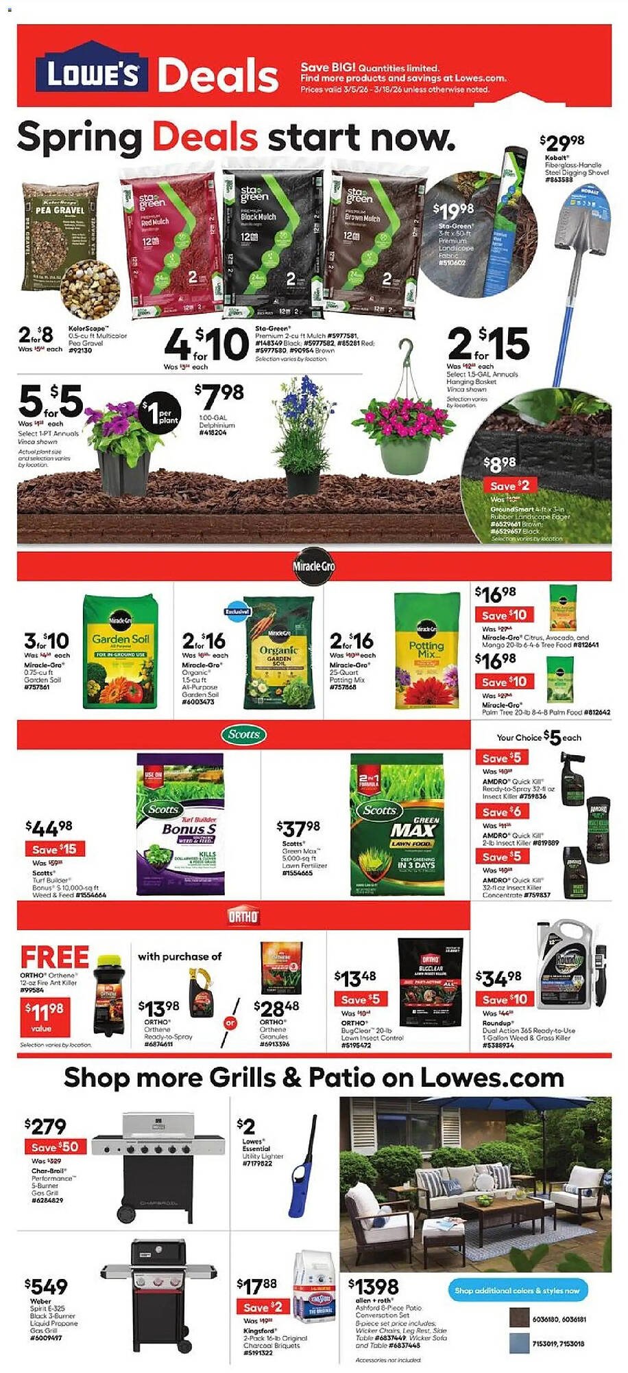 Lowe's weekly ad