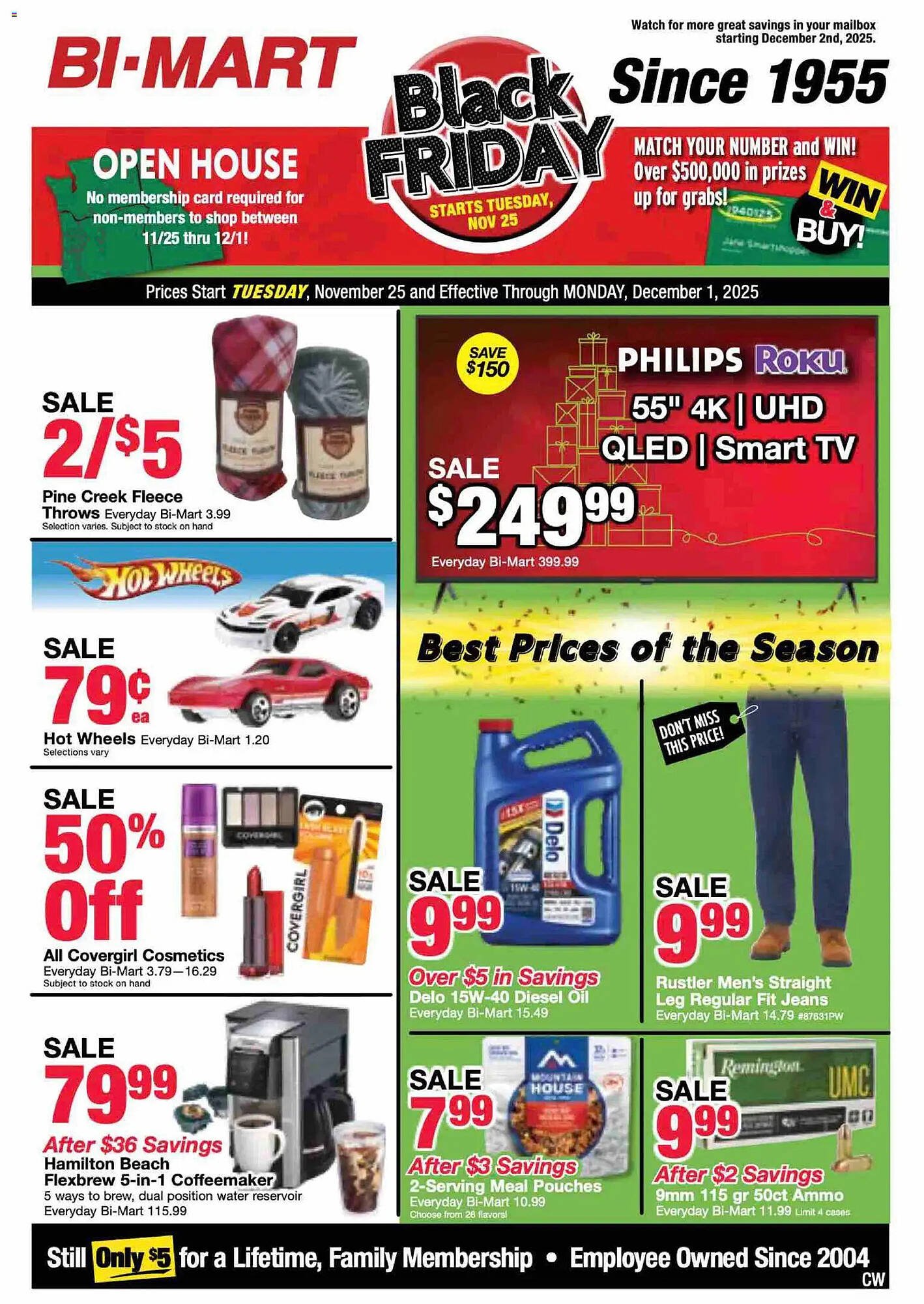 Bi-Mart weekly ad (2025-11-25 - 2025-12-01)