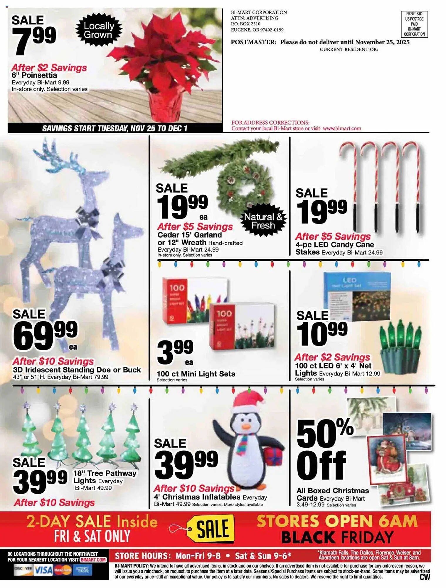 Bi-Mart weekly ad (2025-11-25 - 2025-12-01)