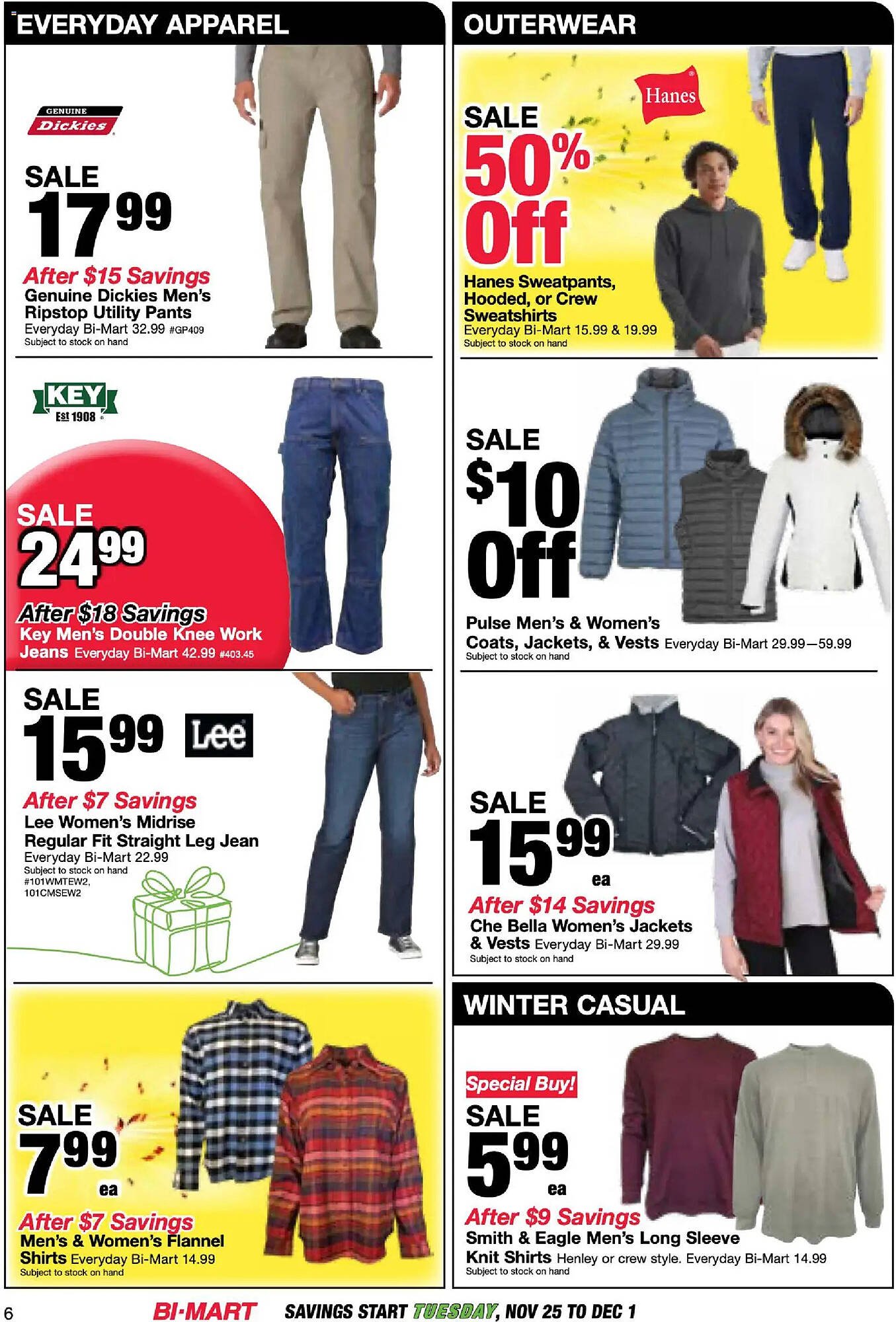 Bi-Mart weekly ad (2025-11-25 - 2025-12-01)