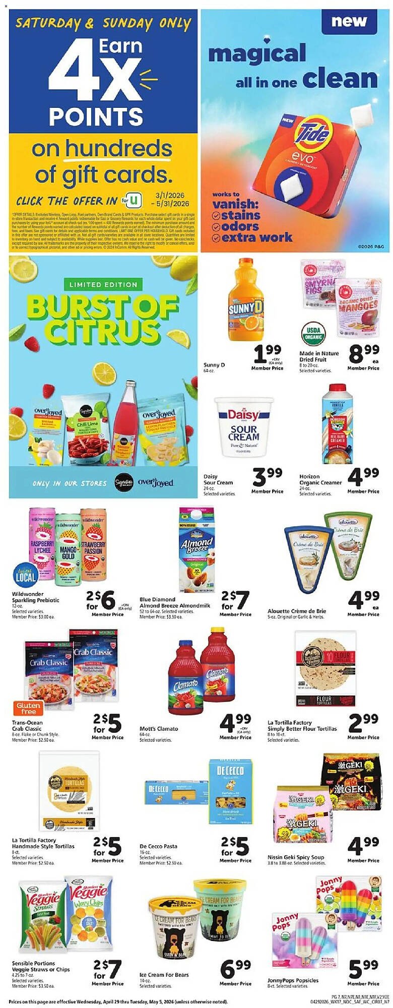 Safeway weekly ad