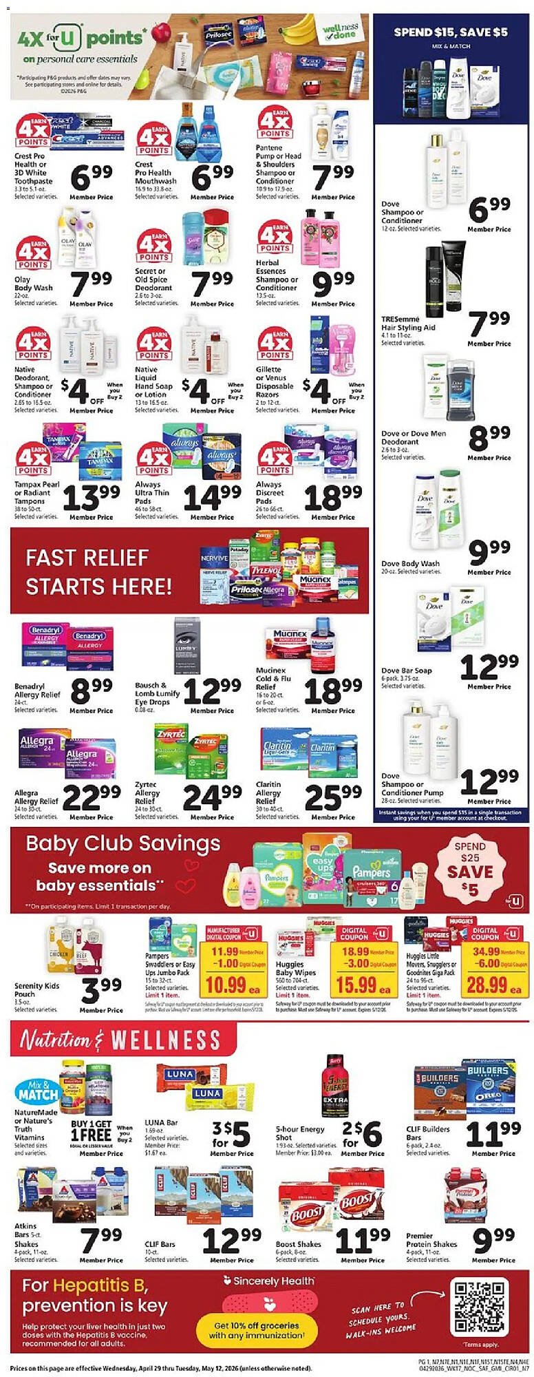 Safeway weekly ad