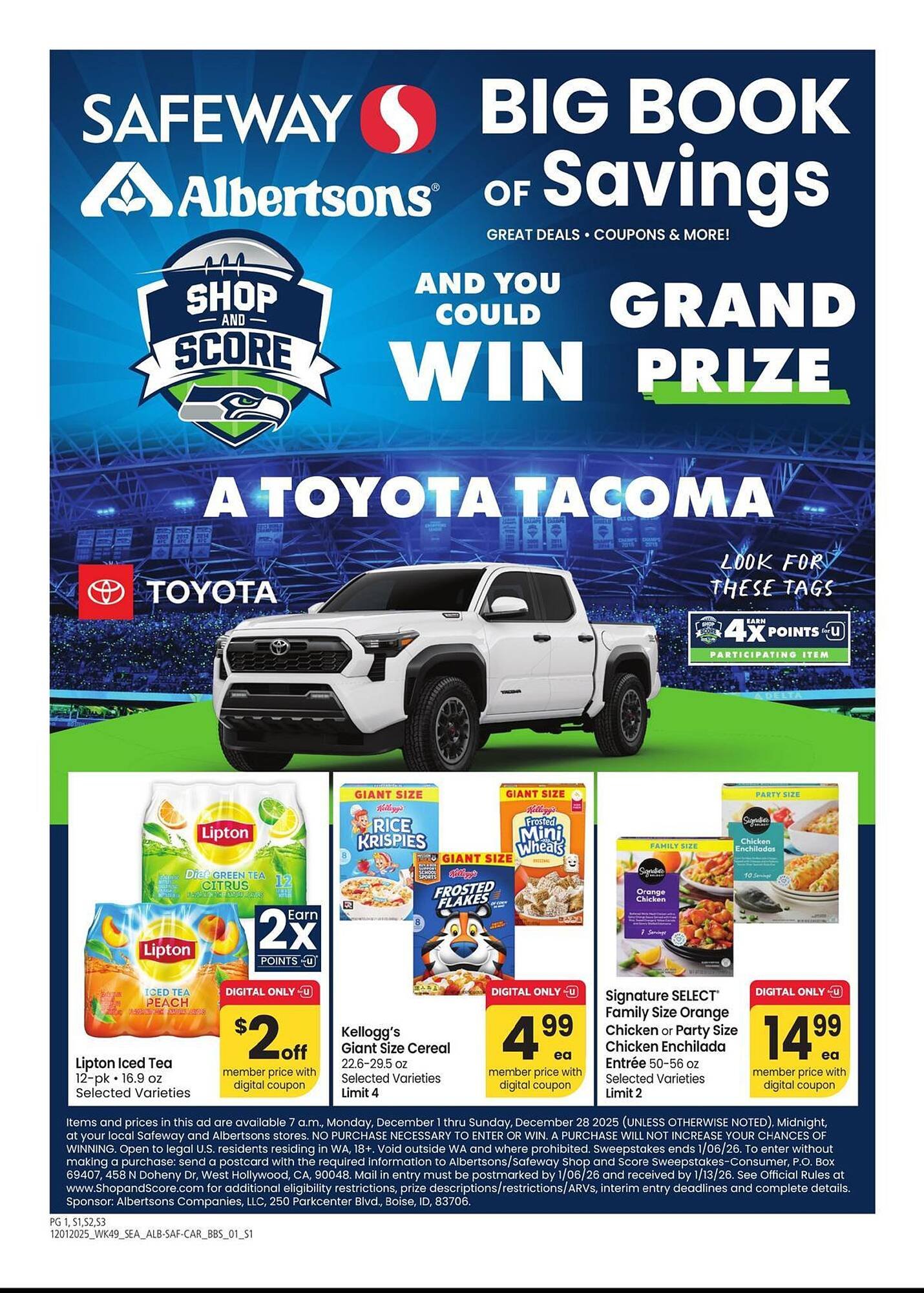 Safeway weekly ad