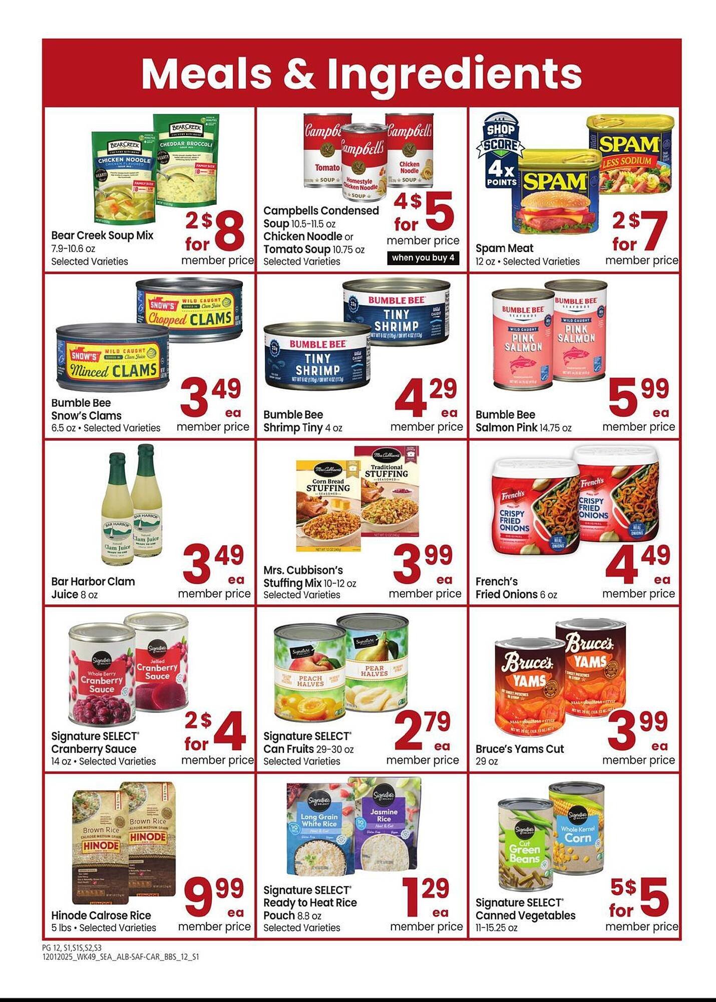 Safeway weekly ad