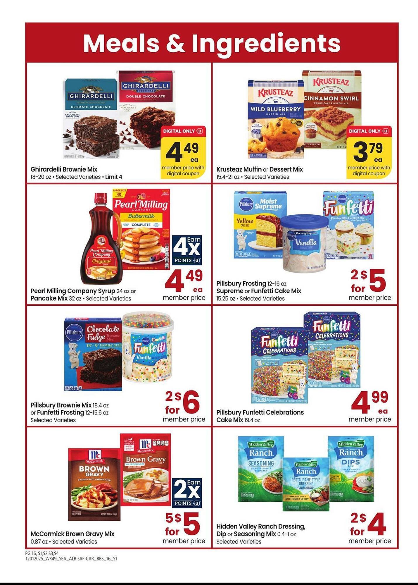 Safeway weekly ad