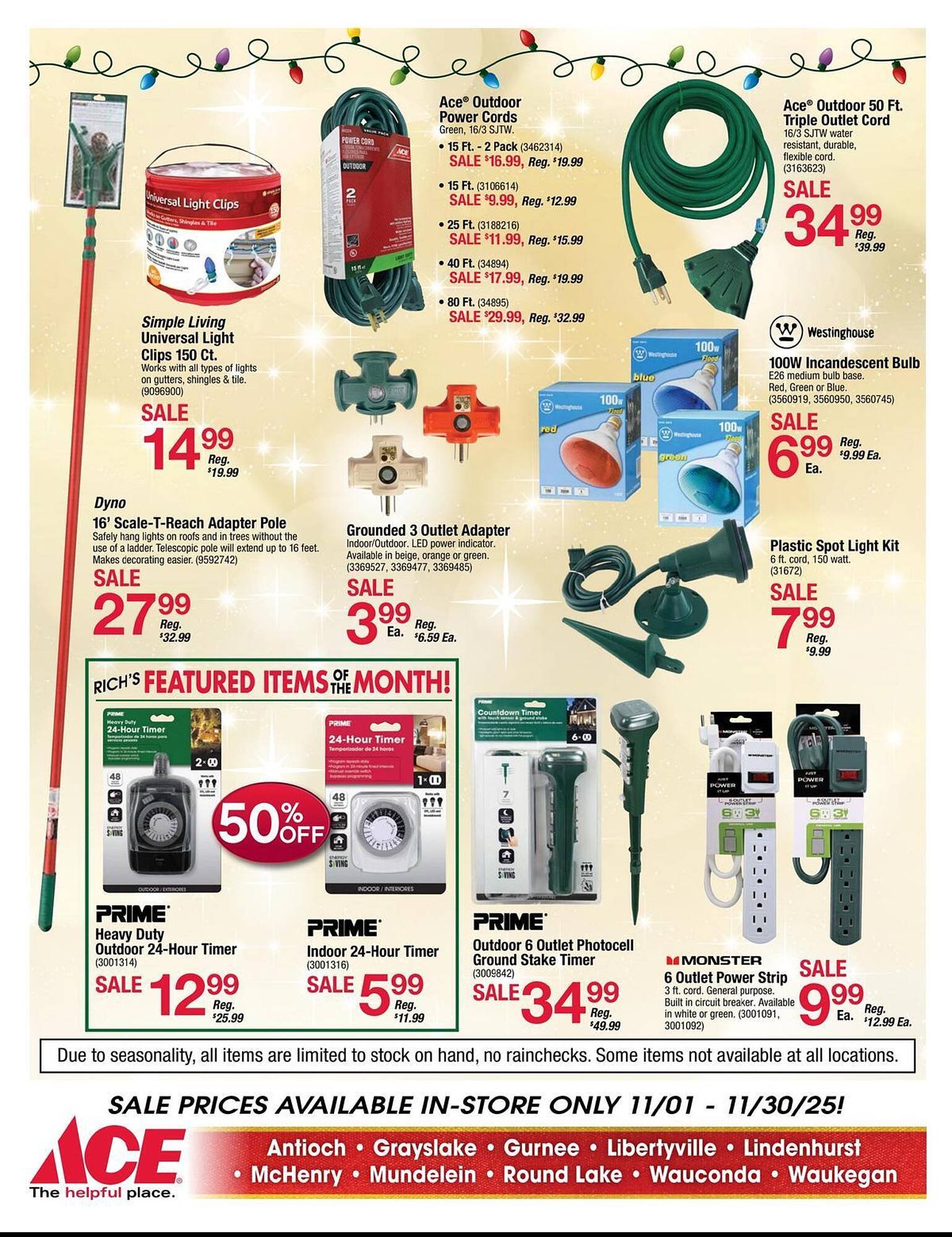 Ace Hardware flyer (2025-11-01 - 2025-11-30) | 12