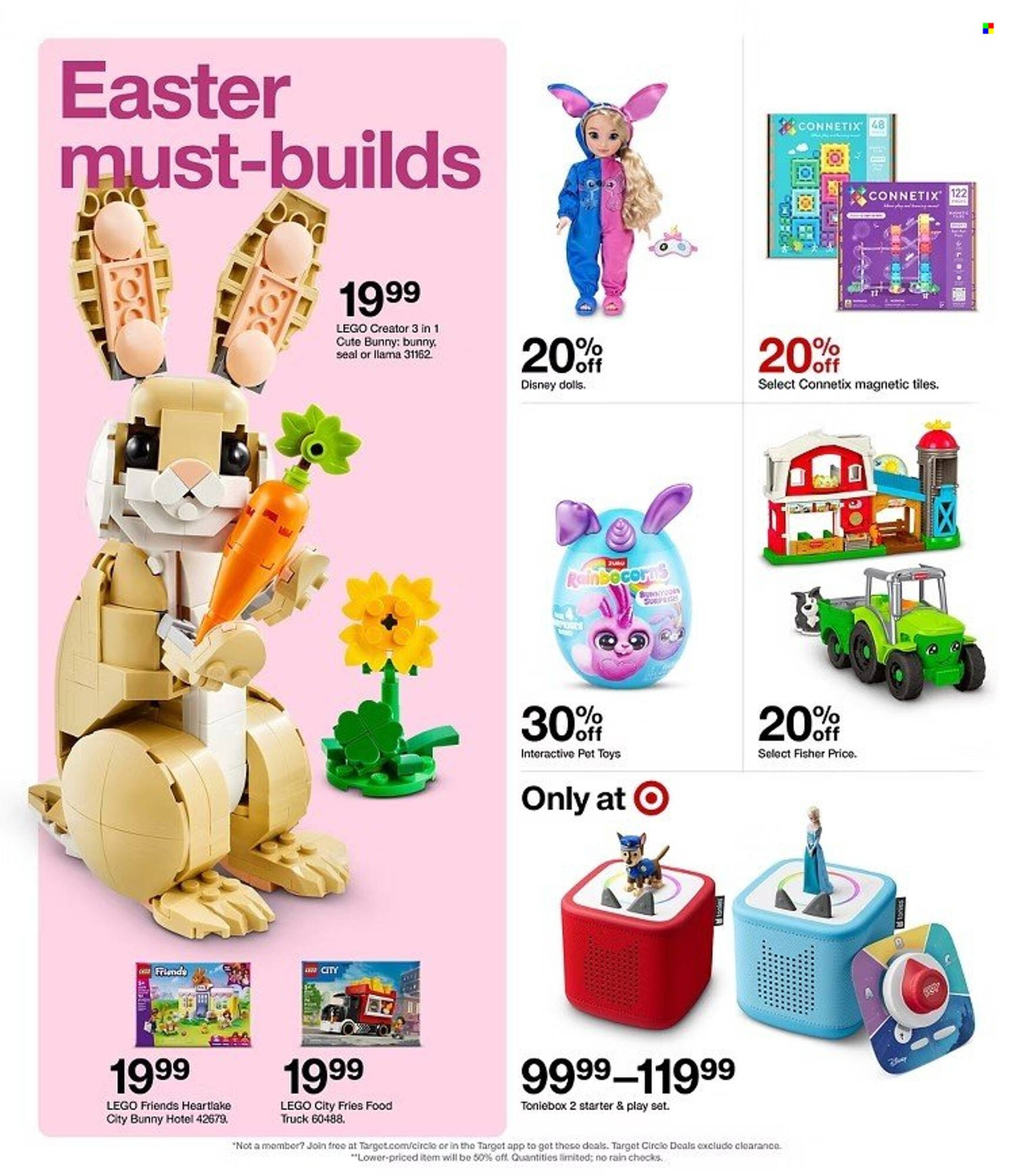 Target weekly ad