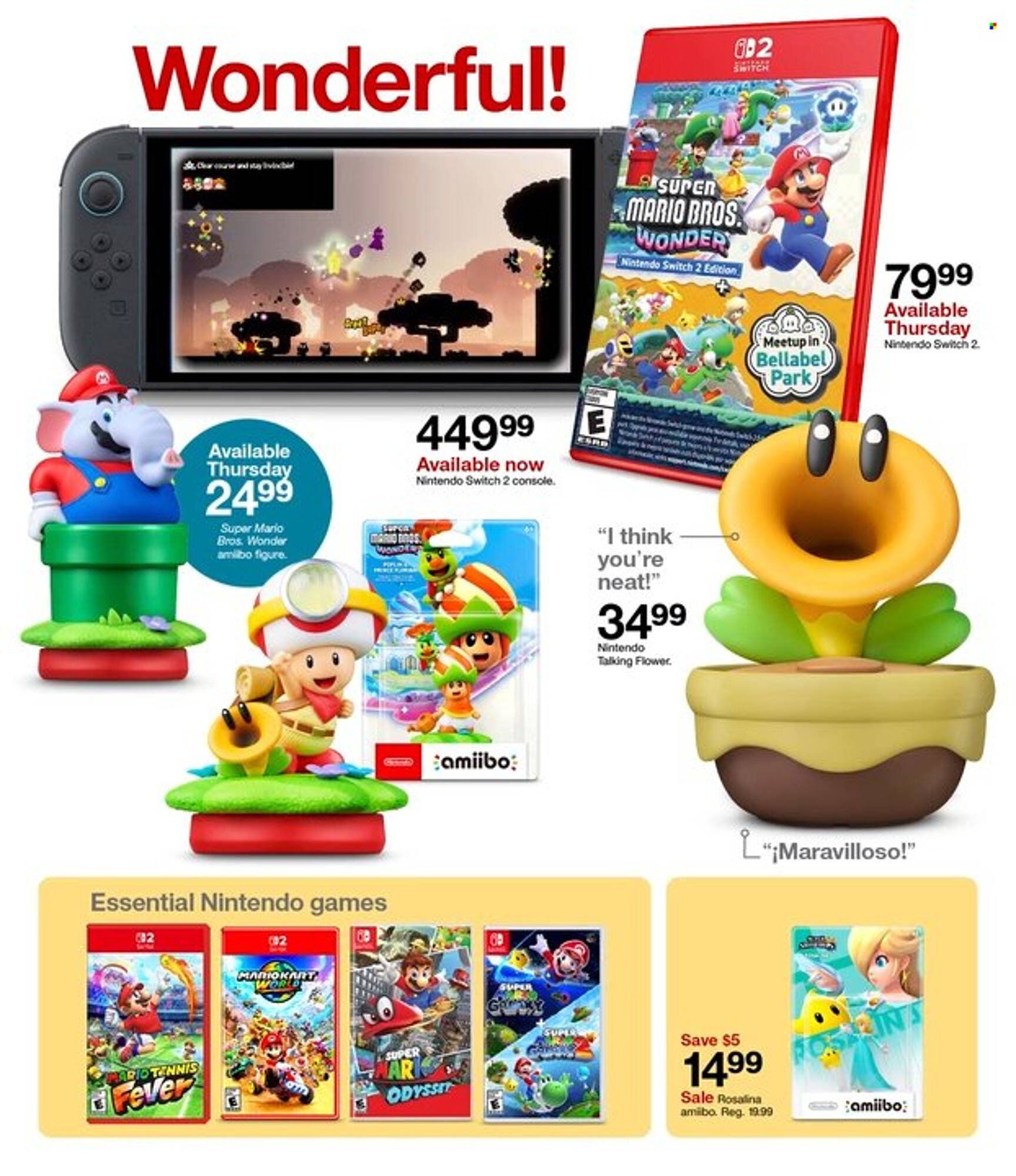 Target weekly ad