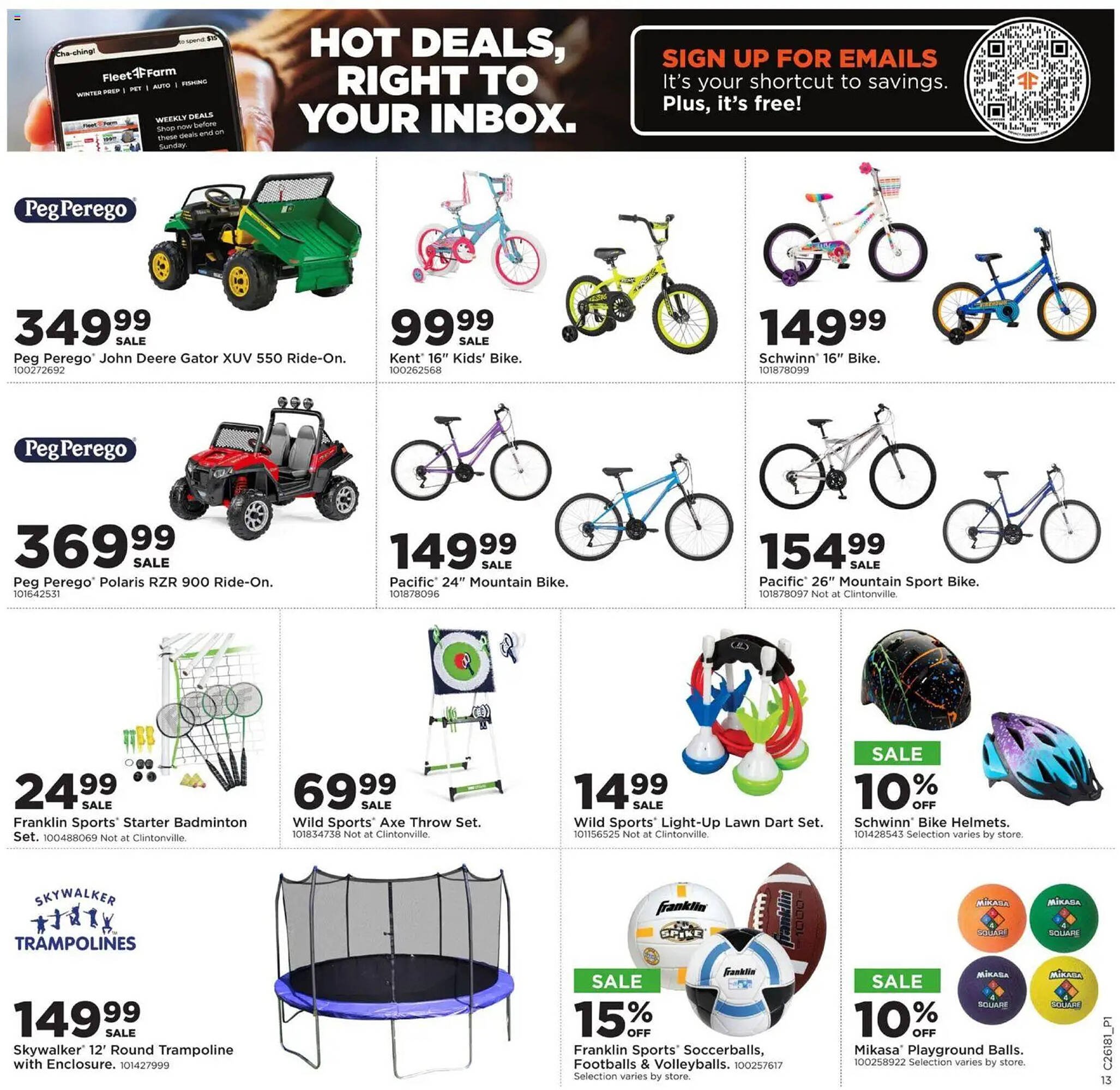 Mills Fleet Farm weekly ad