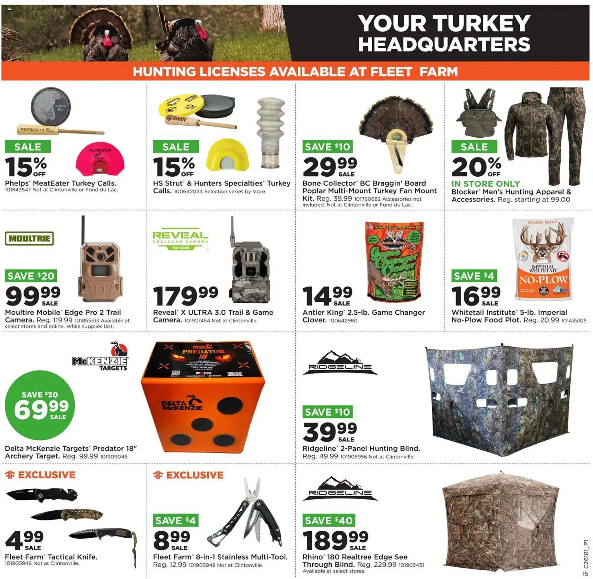 Mills Fleet Farm weekly ad