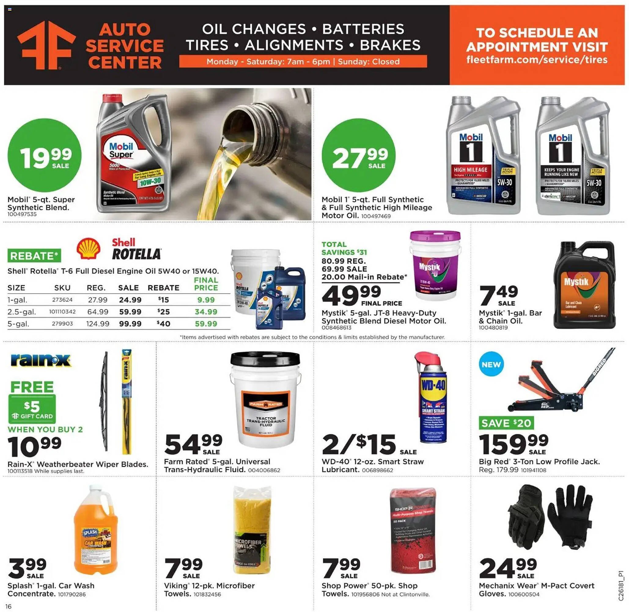 Mills Fleet Farm weekly ad