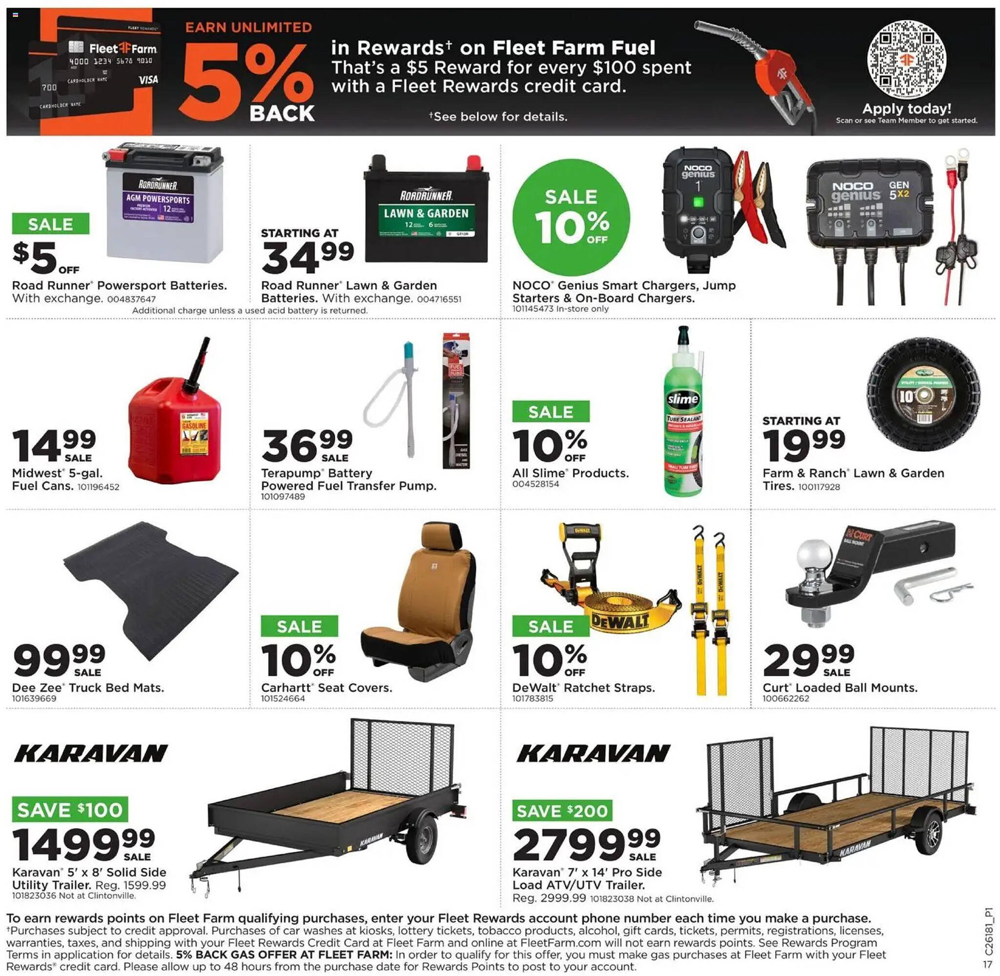 Mills Fleet Farm weekly ad