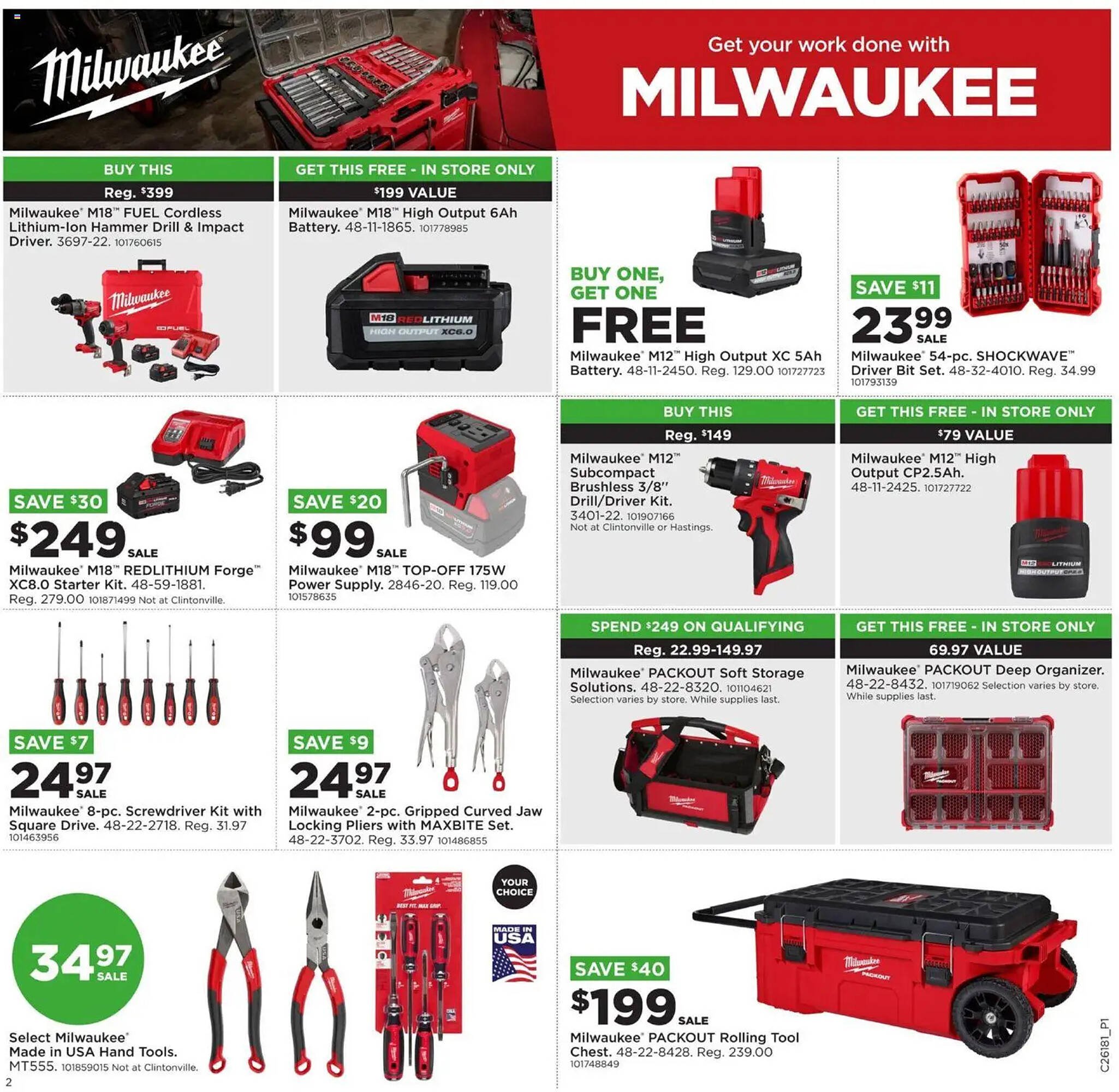 Mills Fleet Farm weekly ad