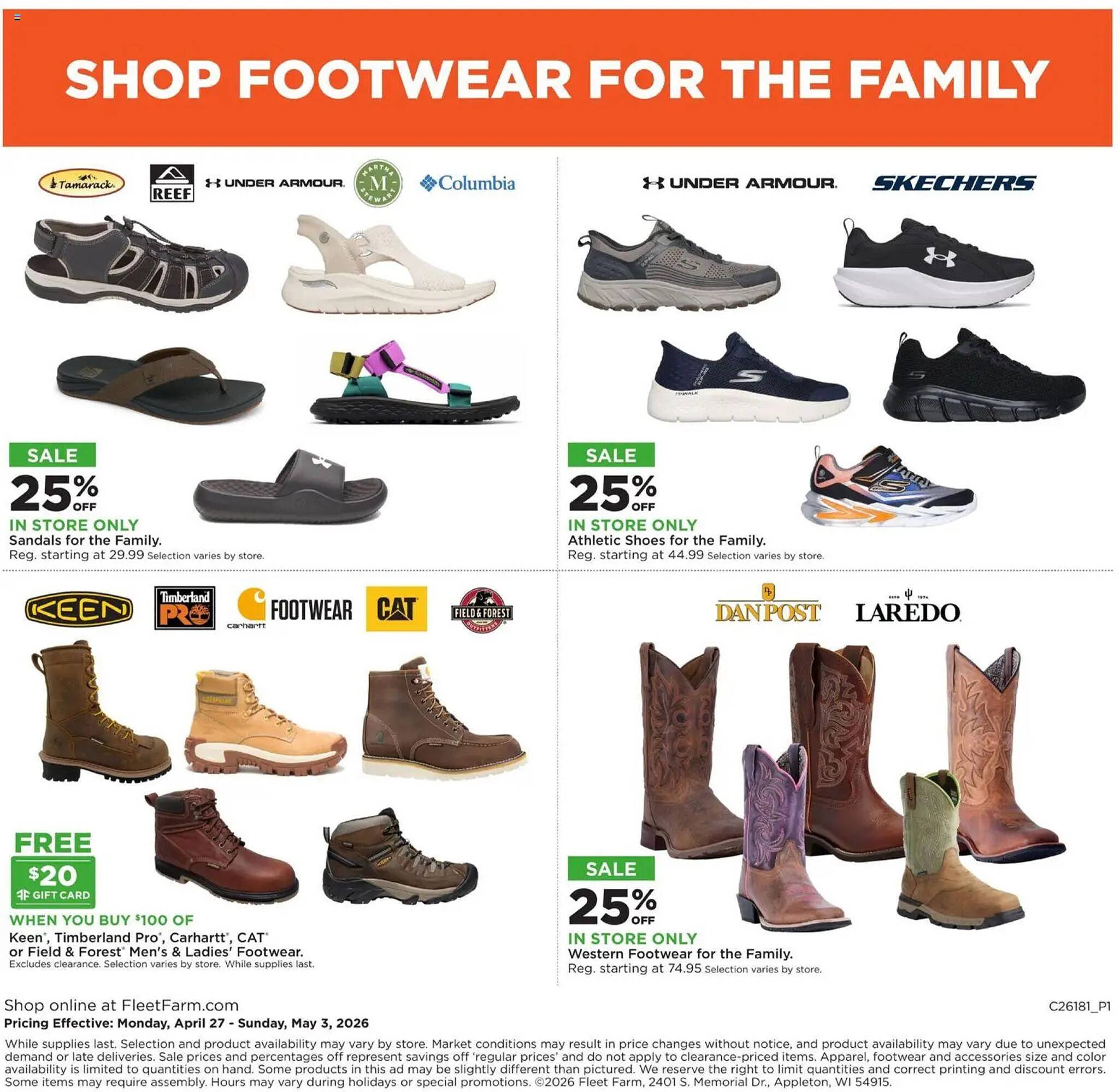 Mills Fleet Farm weekly ad