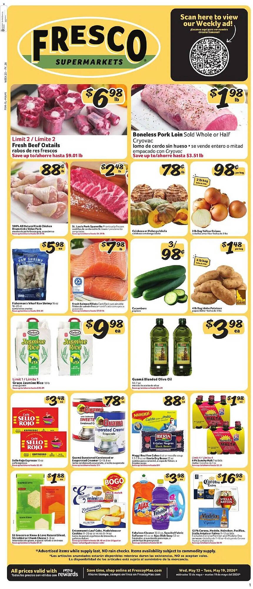 Fresco y Más weekly ad