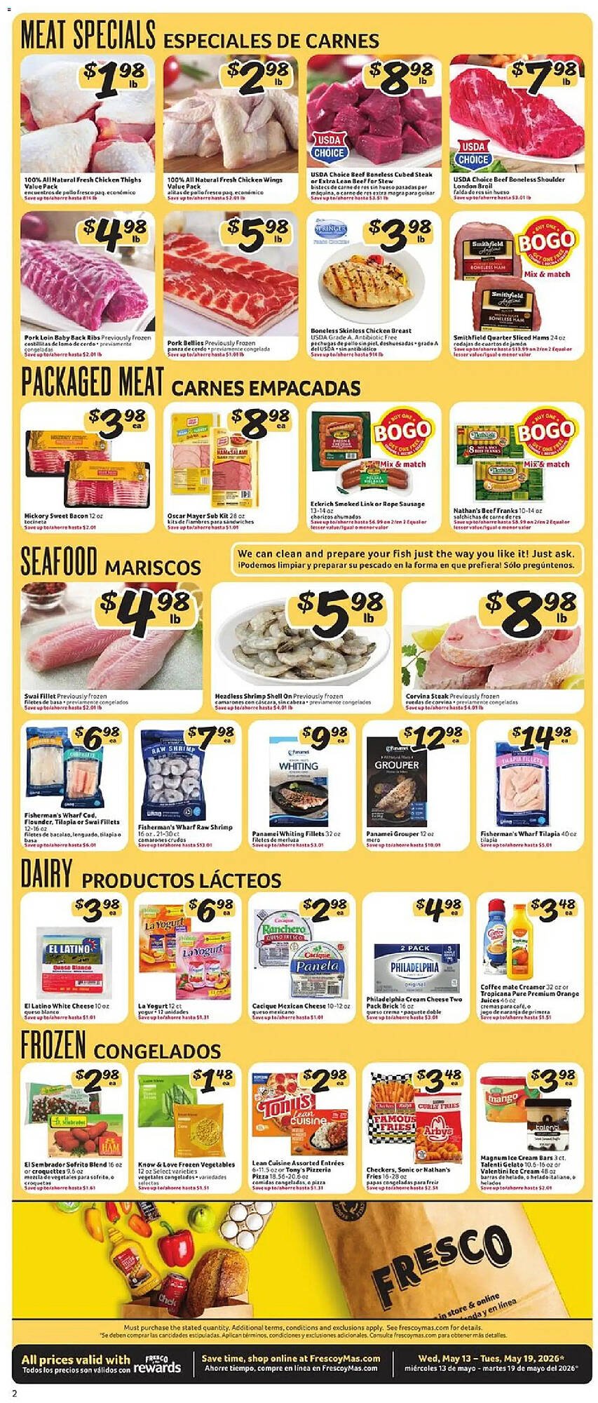 Fresco y Más weekly ad