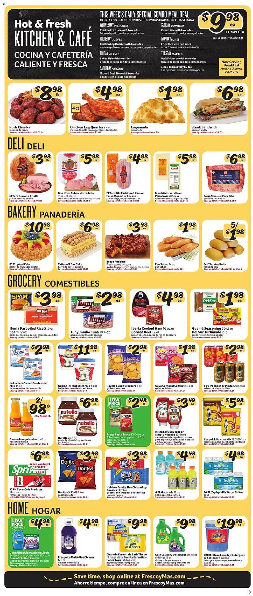 Fresco y Más weekly ad
