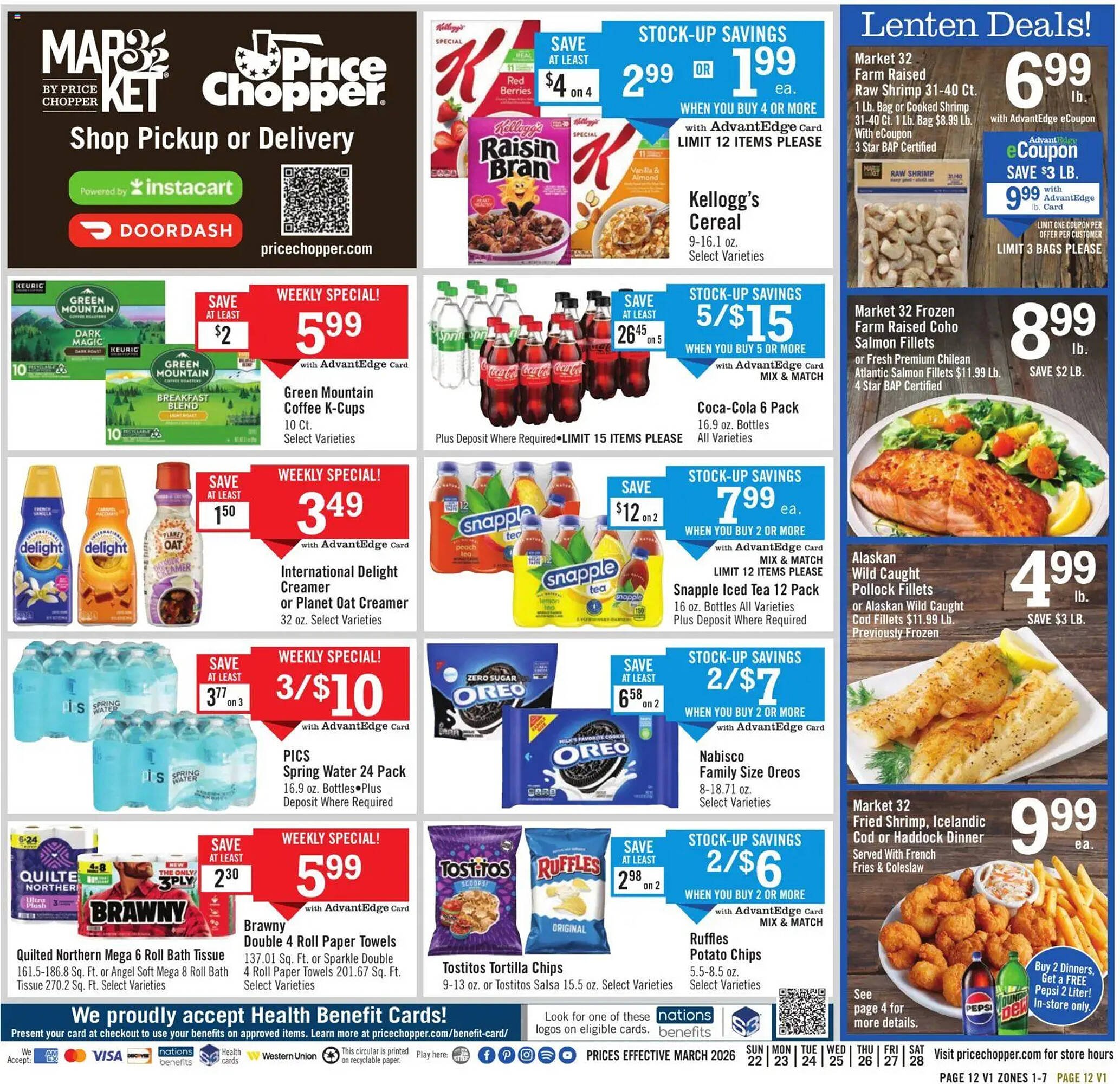 Price Chopper weekly ad