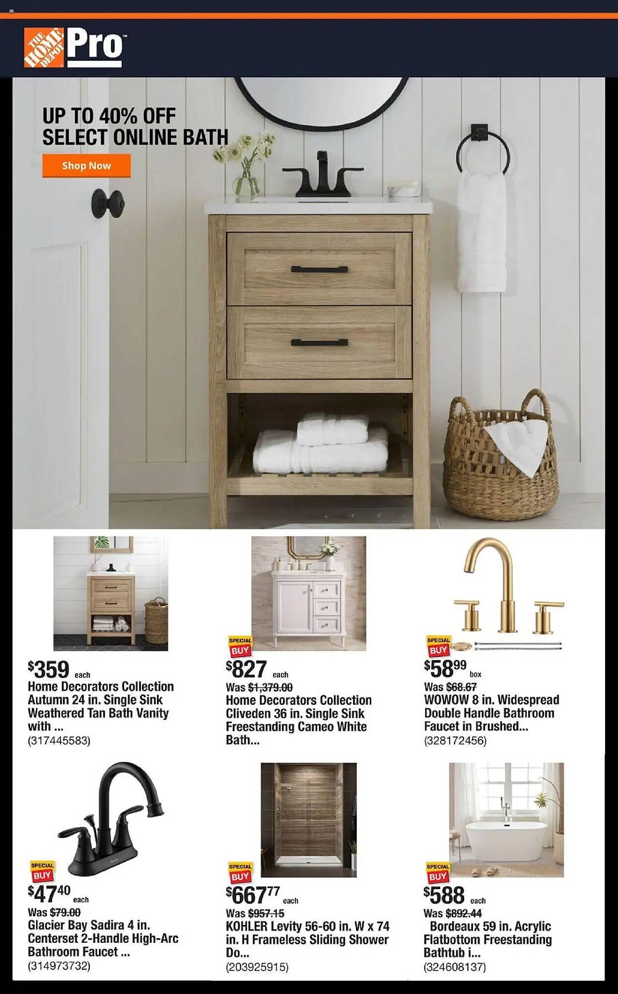 The Home Depot flyer (2025-10-20 - 2025-10-28) | 1