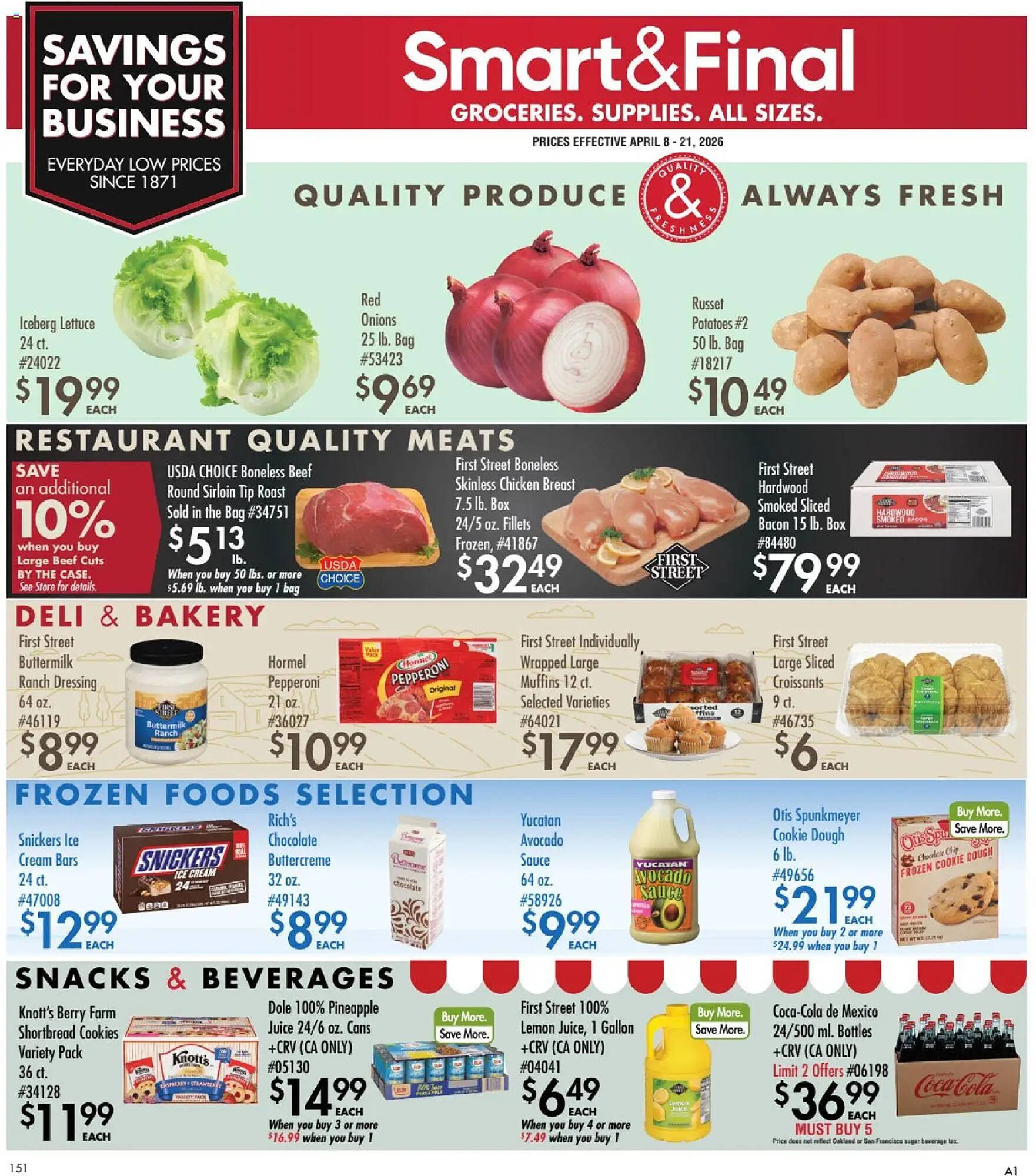 Smart &amp; Final weekly ad