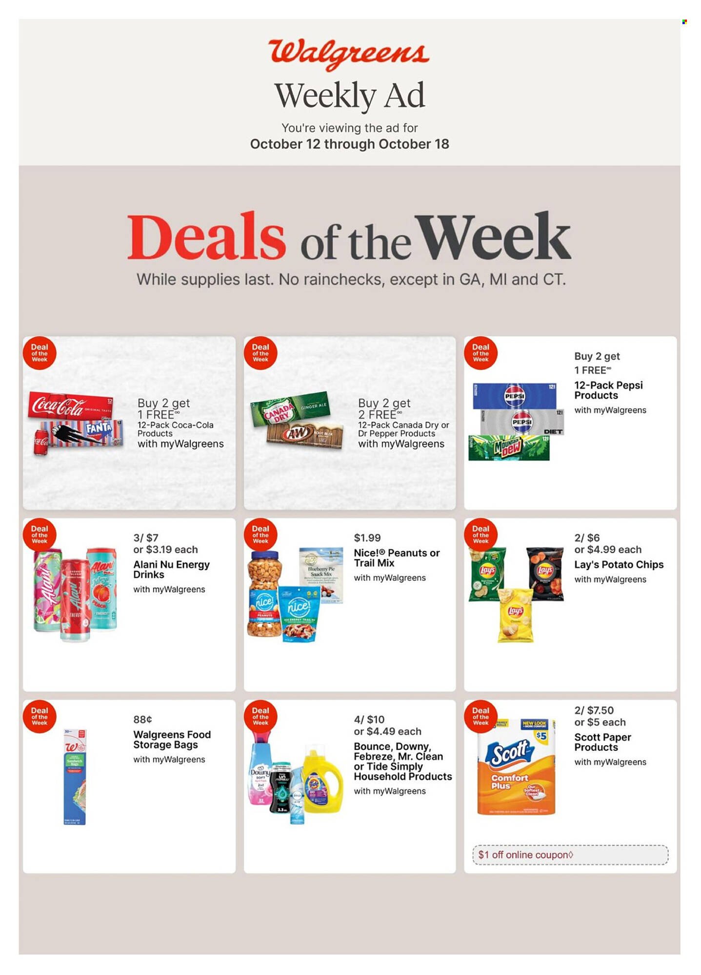 Walgreens weekly ad (2025-10-12 - 2025-10-18) | 1