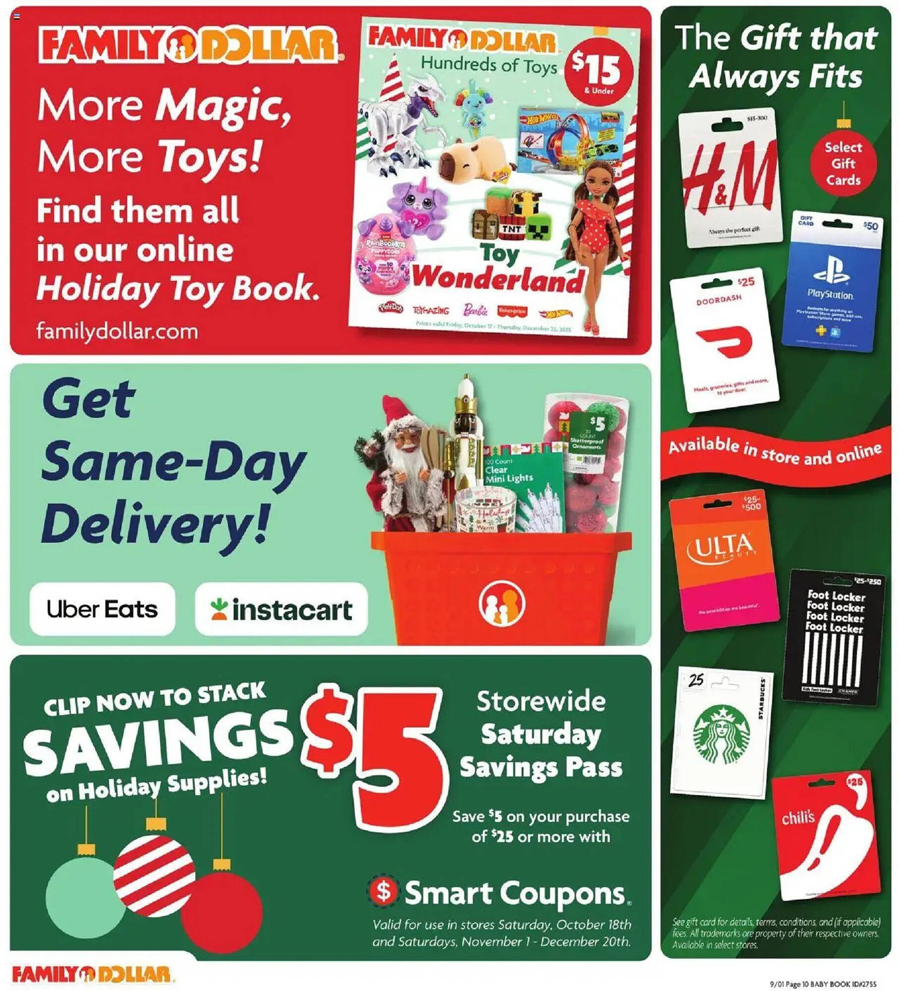 Family Dollar weekly ad (2025-10-17 - 2025-10-25) | 17