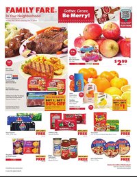 Family Fare weekly ad