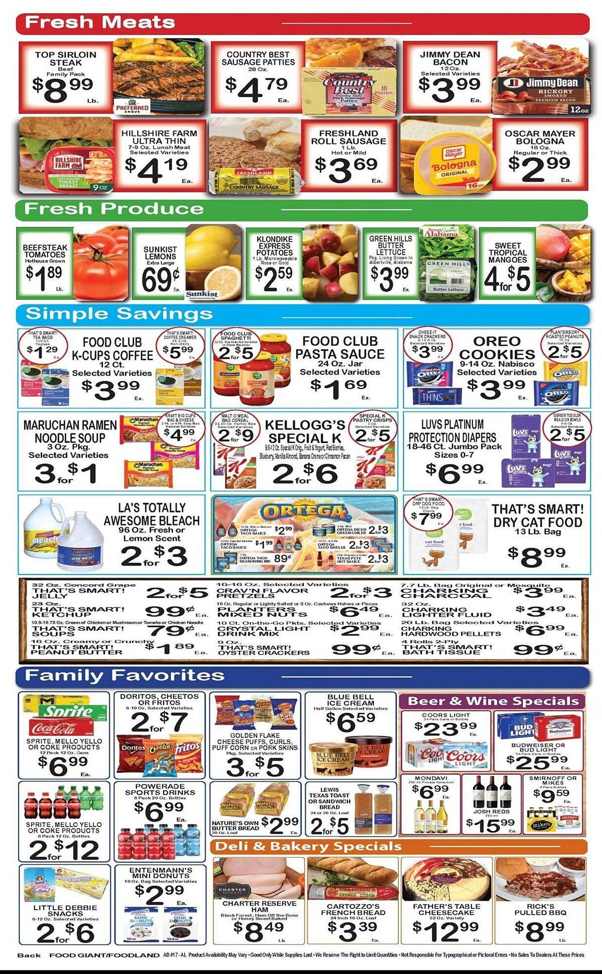 Foodland weekly ad